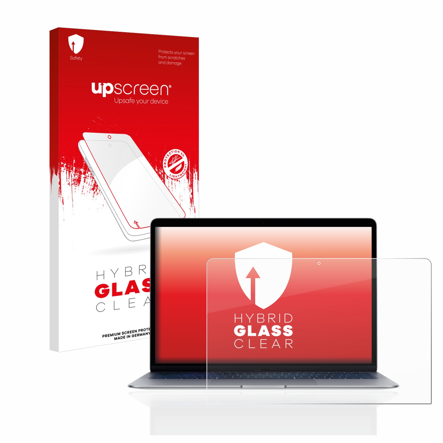 čirá skleněná fólie upscreen Hybrid Glas pro Apple MacBook Air 13 2020
