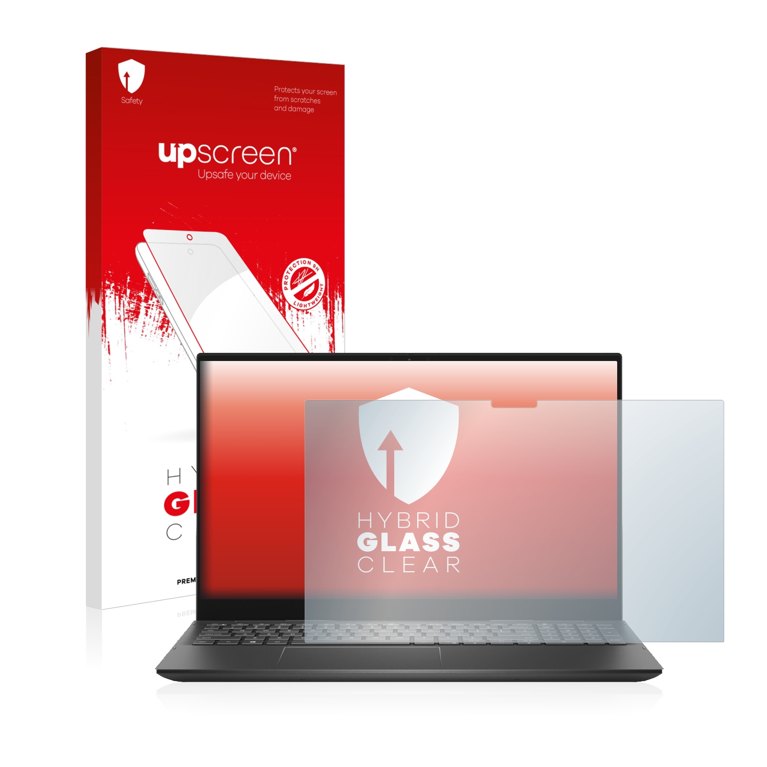 čirá skleněná fólie upscreen Hybrid Glas pro Dell Inspiron 15 7506