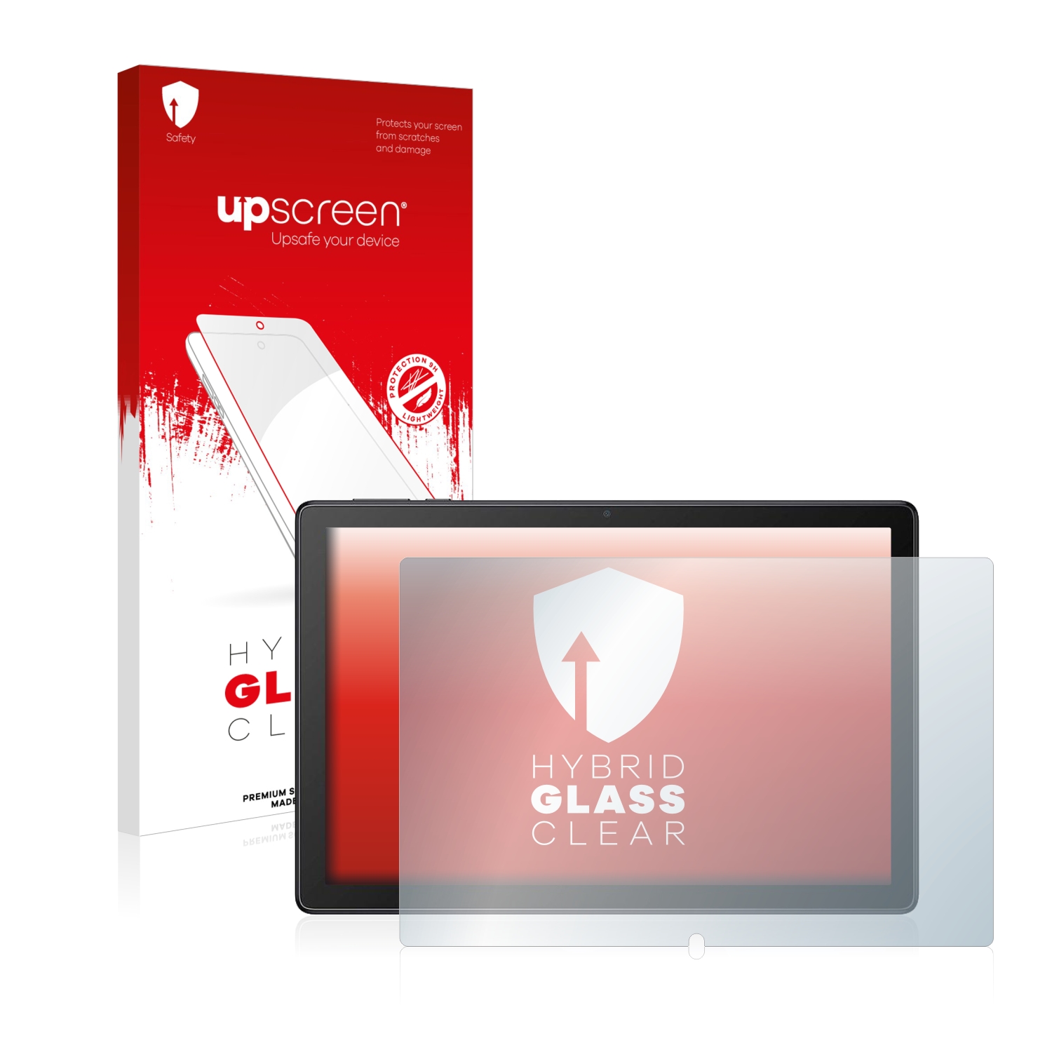 čirá skleněná fólie upscreen Hybrid Glas pro Alcatel 1T 8092