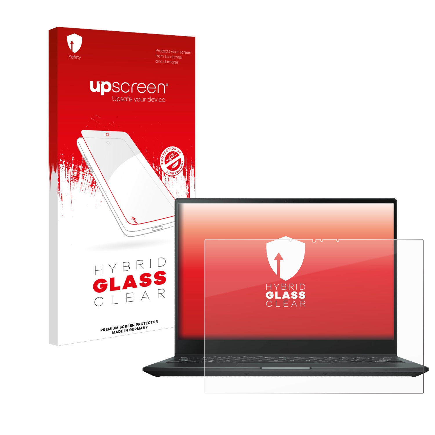 čirá skleněná fólie upscreen Hybrid Glas pro ASUS Rog Flow X13 2022