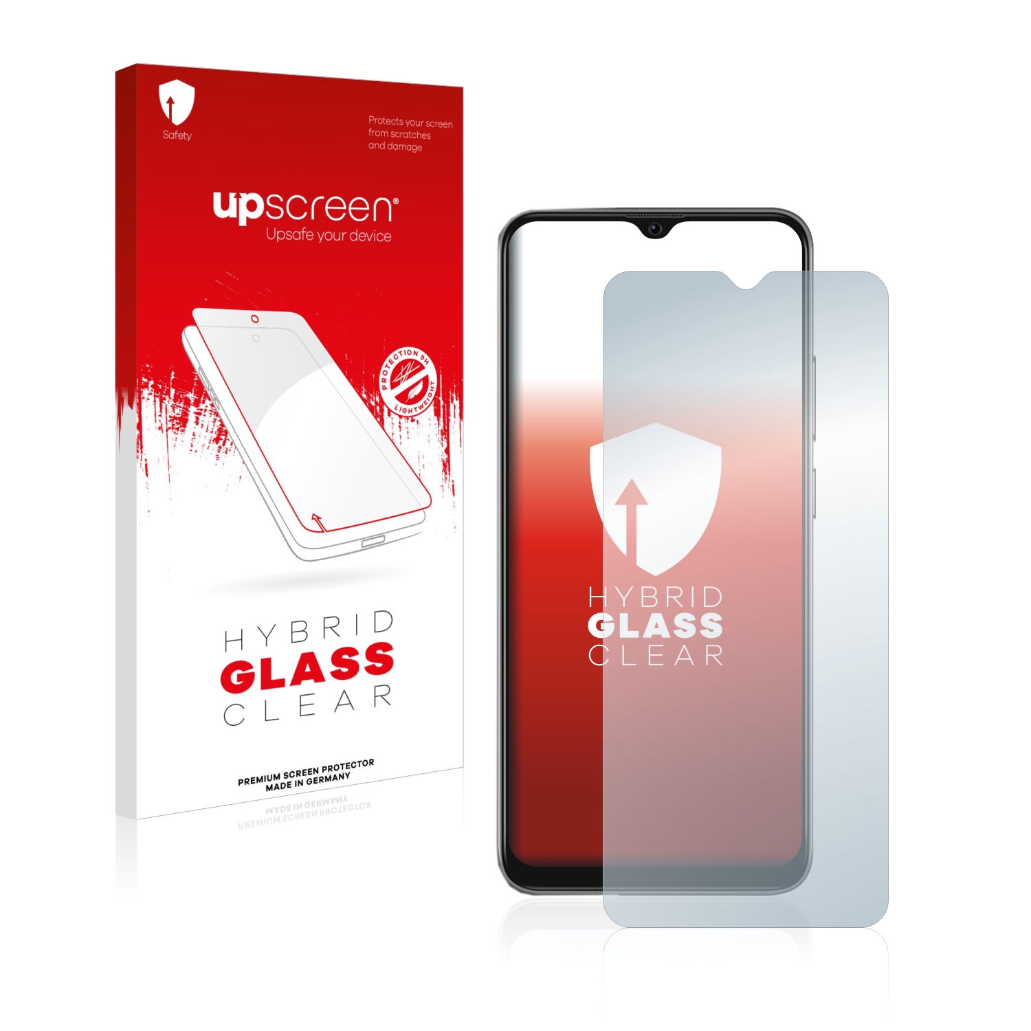čirá skleněná fólie upscreen Hybrid Glas pro Blackview A70
