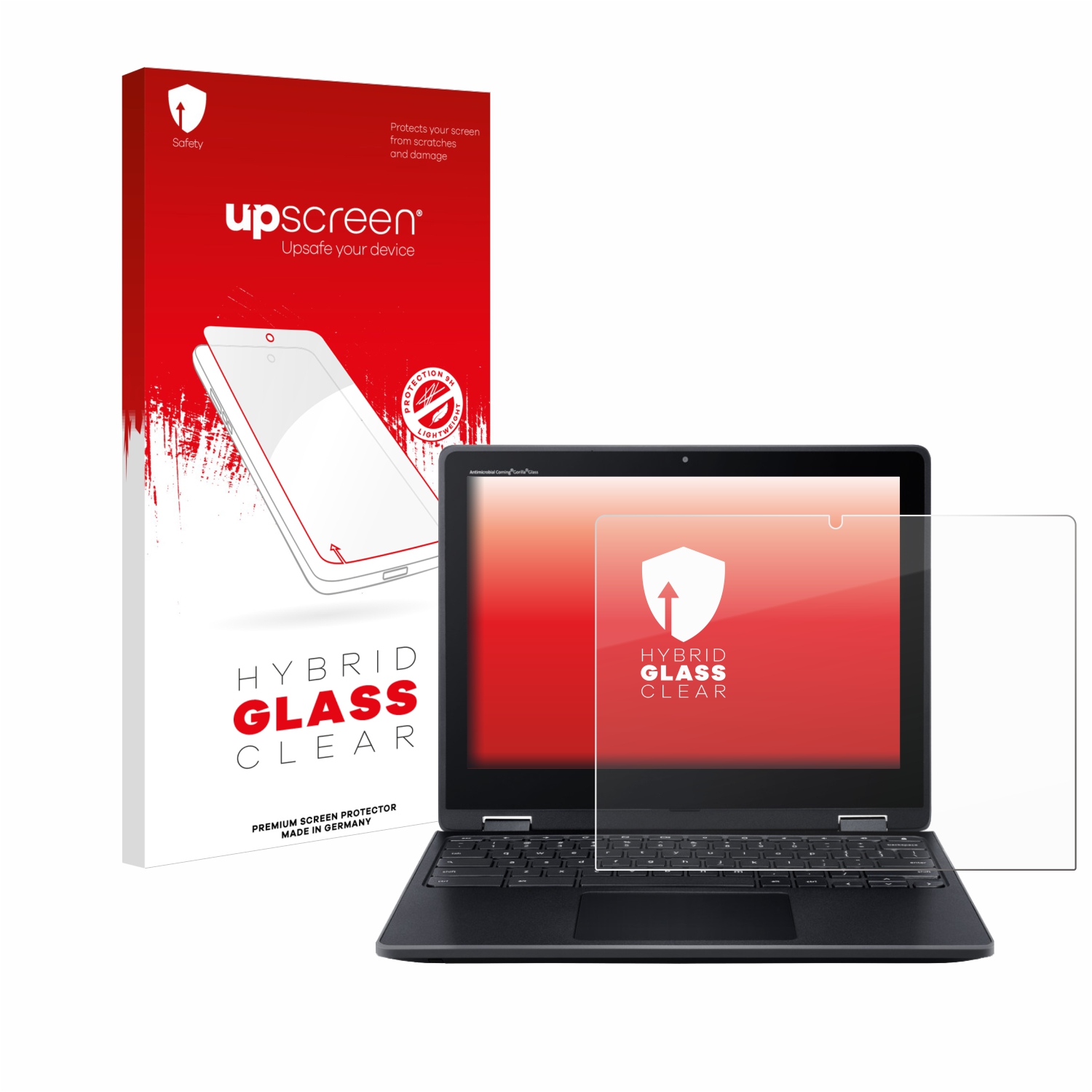 čirá skleněná fólie upscreen Hybrid Glas pro Acer Chromebook Spin 512