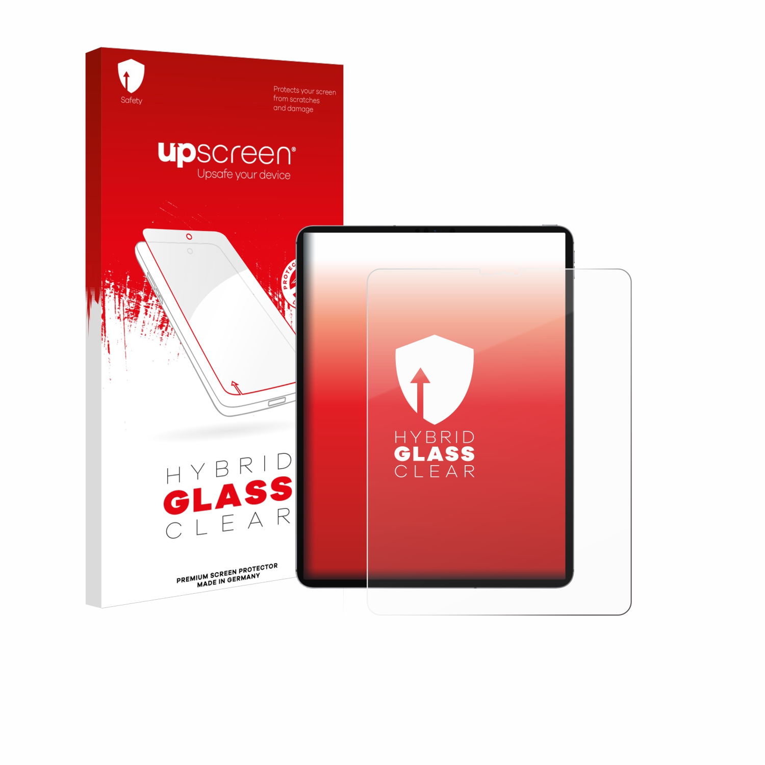 čirá skleněná fólie upscreen Hybrid Glas pro Apple iPad Pro 12.9 WiFi 2021 (5. Gen.)