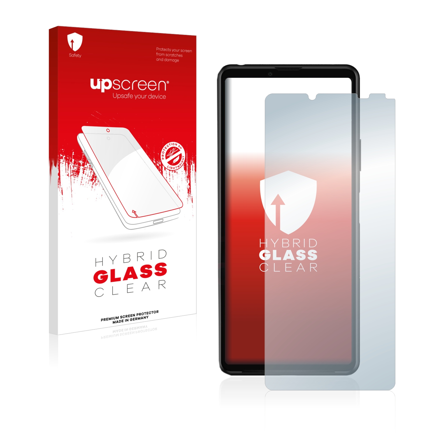 čirá skleněná fólie upscreen Hybrid Glas pro Sony Xperia 10 III