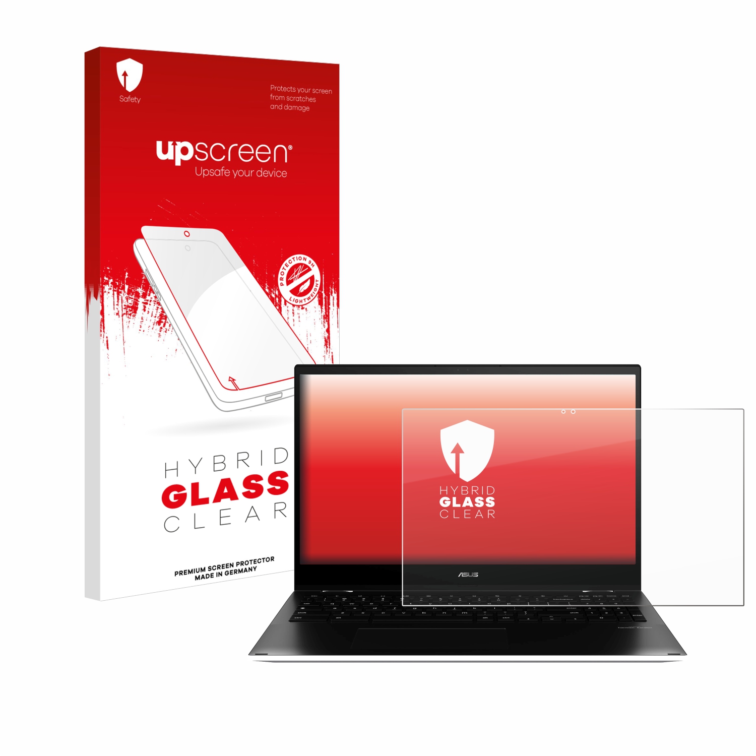 čirá skleněná fólie upscreen Hybrid Glas pro ASUS Chromebook Flip CX5 15.6