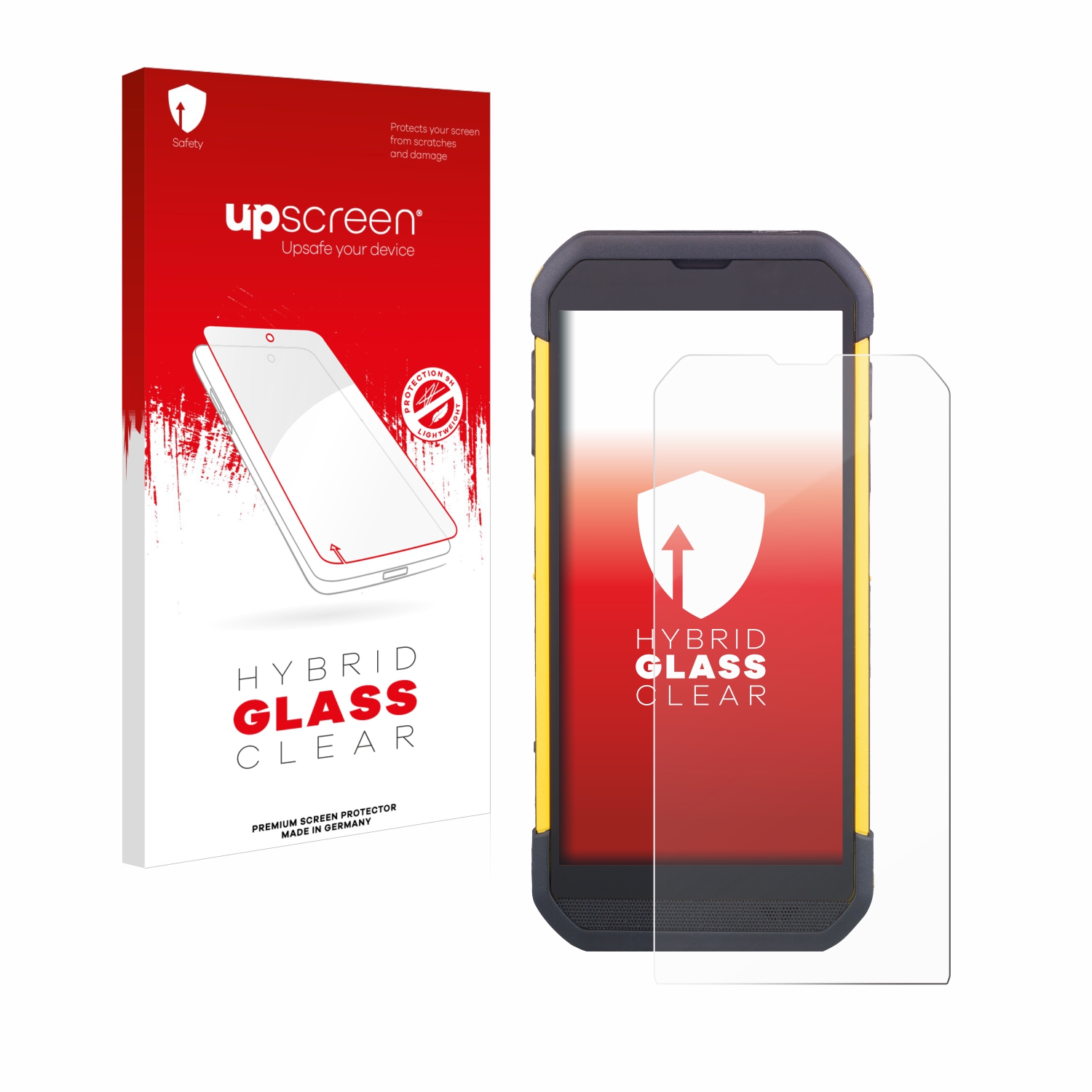 čirá skleněná fólie upscreen Hybrid Glas pro Cipherlab RS35