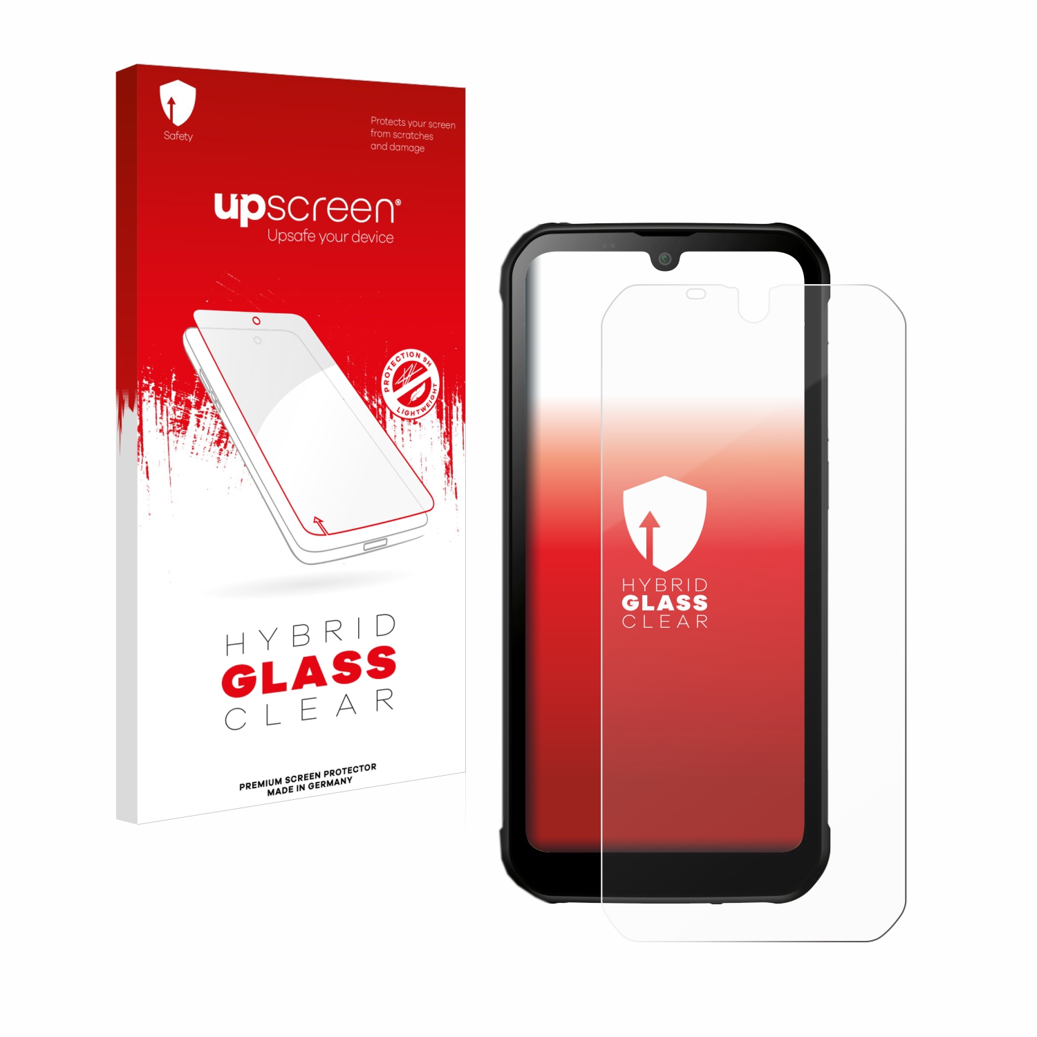 čirá skleněná fólie upscreen Hybrid Glas pro Gigaset GX290 Pro
