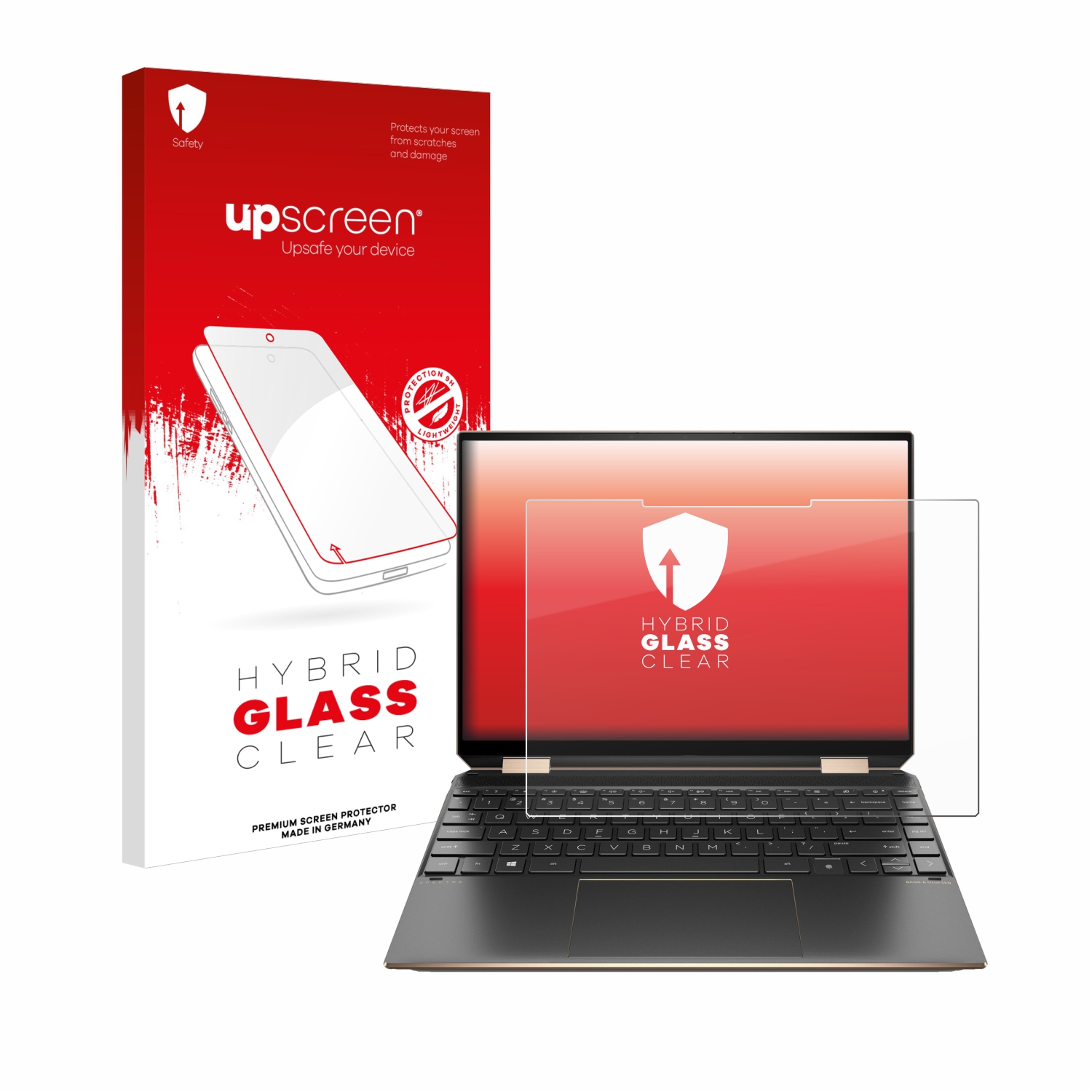 čirá skleněná fólie upscreen Hybrid Glas pro HP Spectre x360 (14-eX) 2021