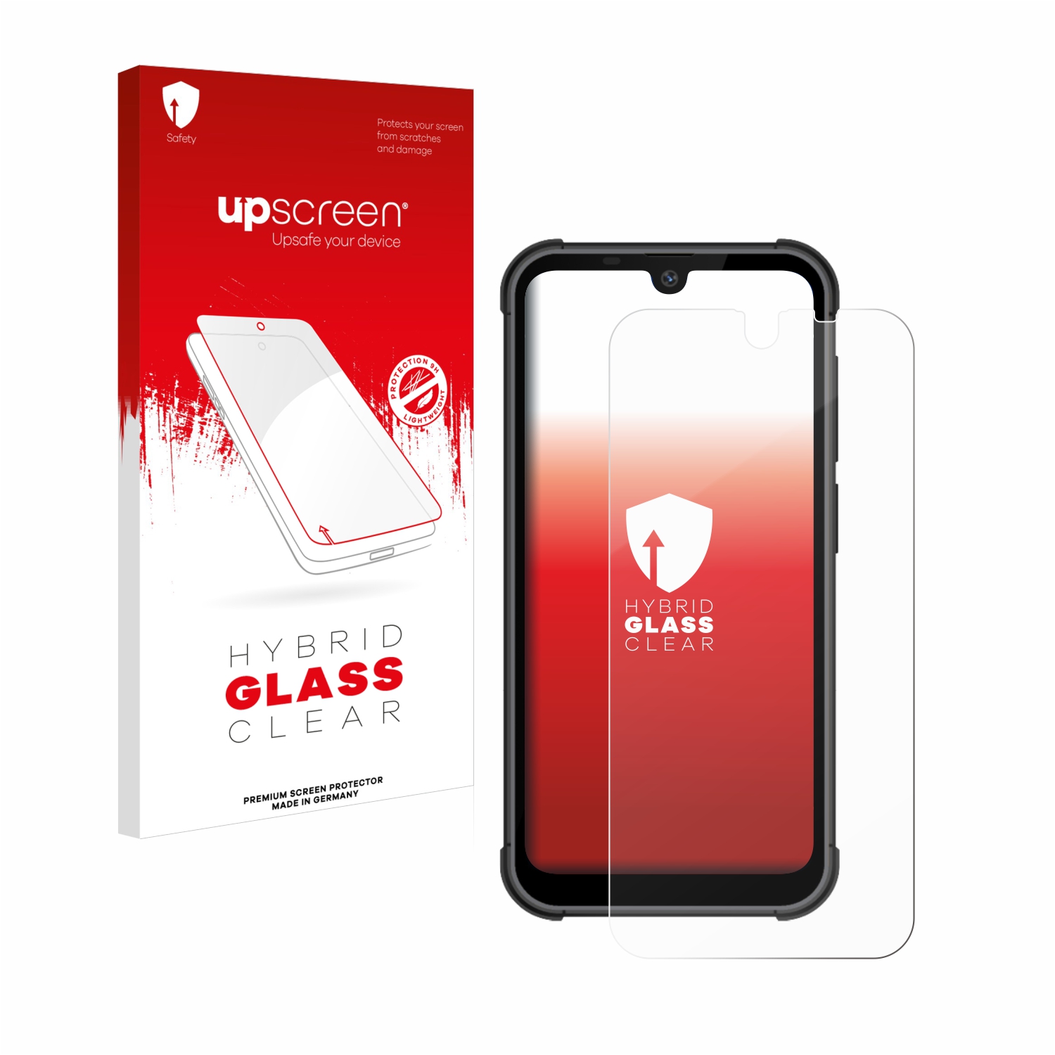 čirá skleněná fólie upscreen Hybrid Glas pro Beafon MX1