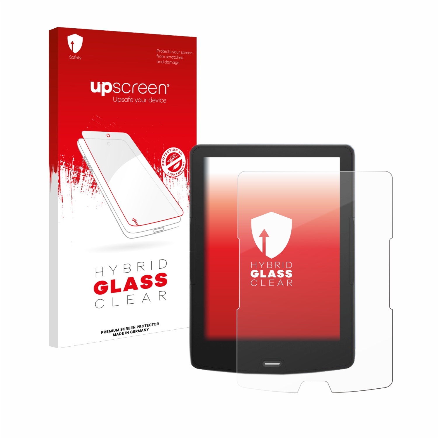 čirá skleněná fólie upscreen Hybrid Glas pro inkBOOK Calypso Plus