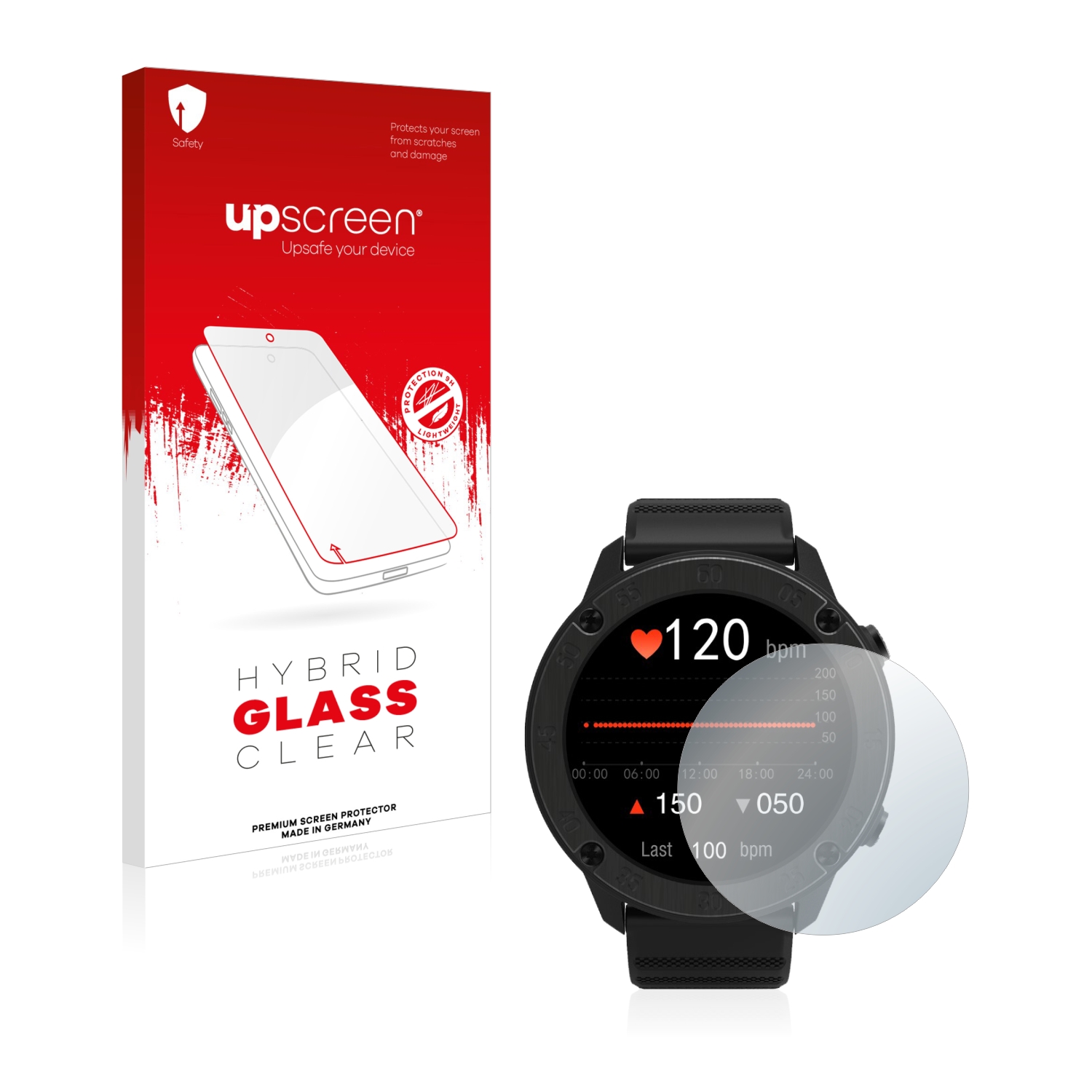 čirá skleněná fólie upscreen Hybrid Glas pro Blackview X5