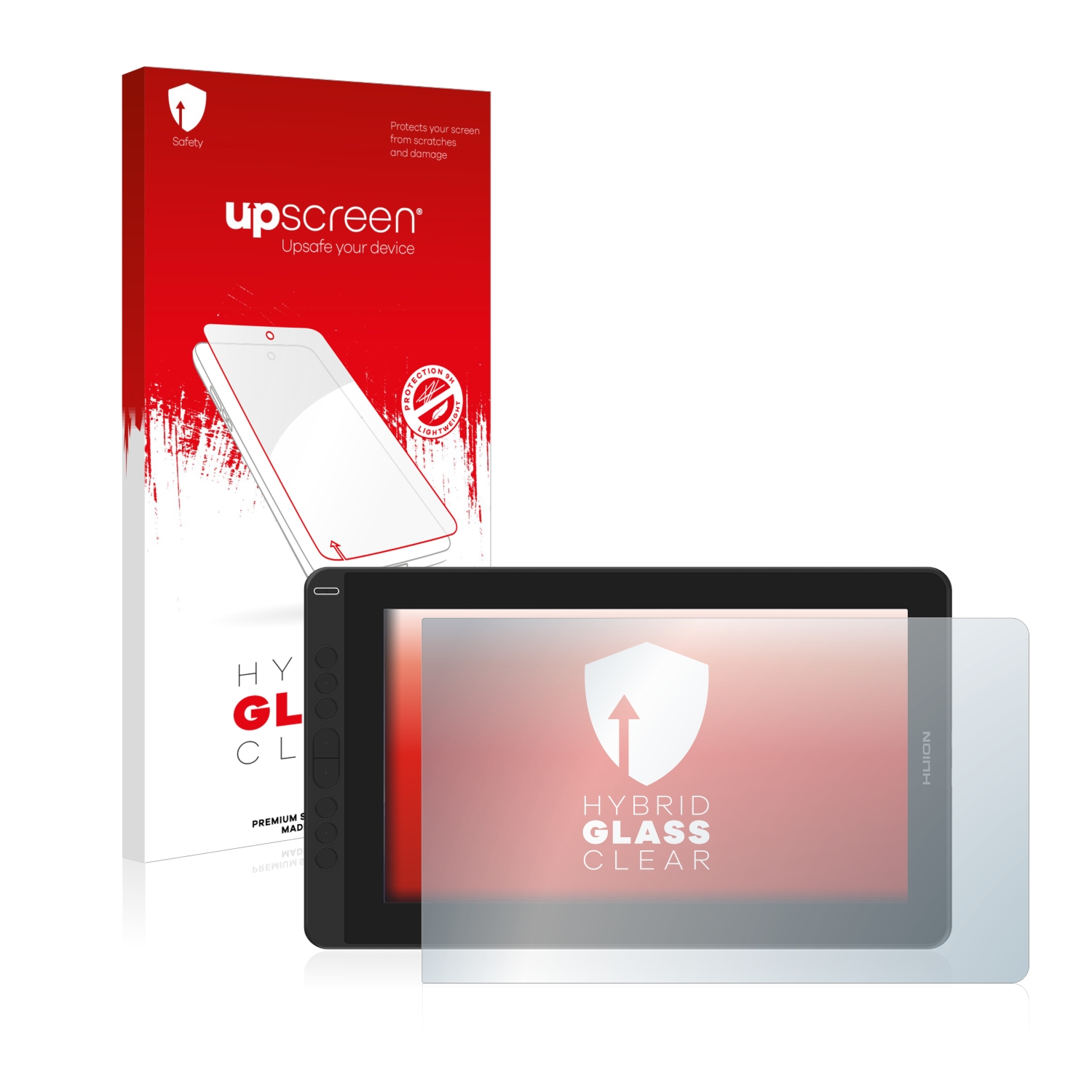 čirá skleněná fólie upscreen Hybrid Glas pro Huion Kamvas 13