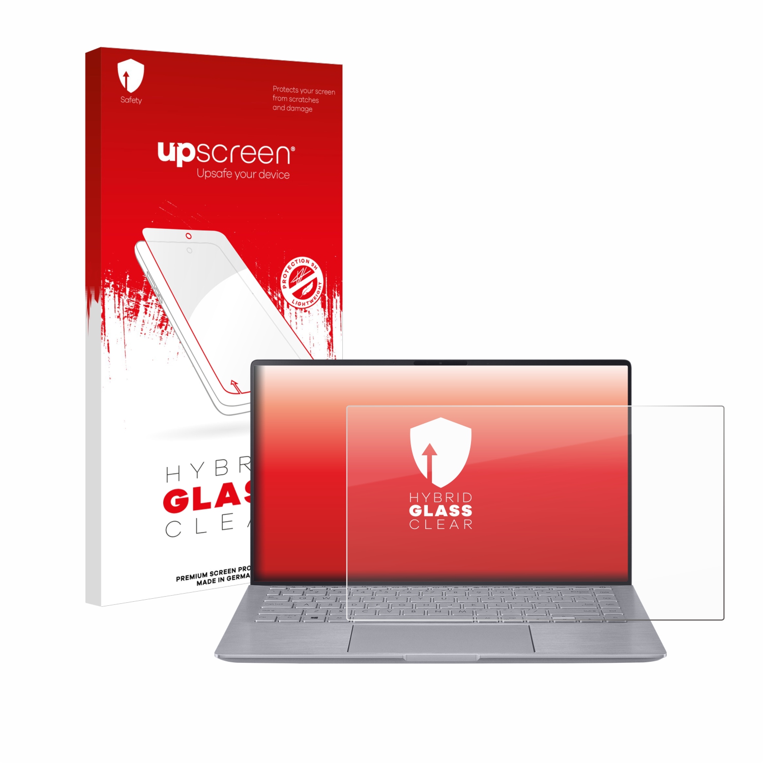 čirá skleněná fólie upscreen Hybrid Glas pro ASUS ZenBook 14 UX433I