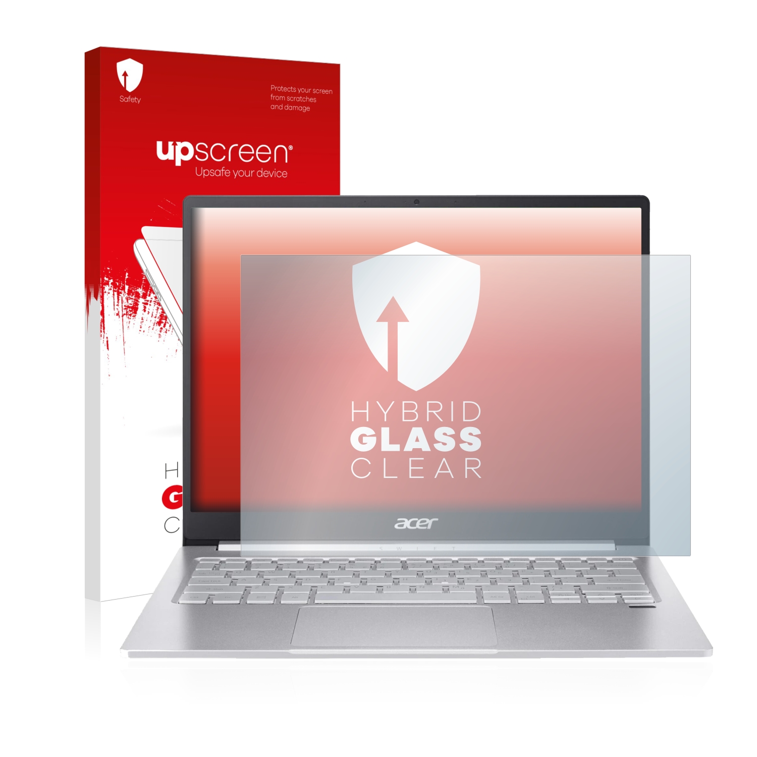 čirá skleněná fólie upscreen Hybrid Glas pro Acer Swift 3 SF313-53