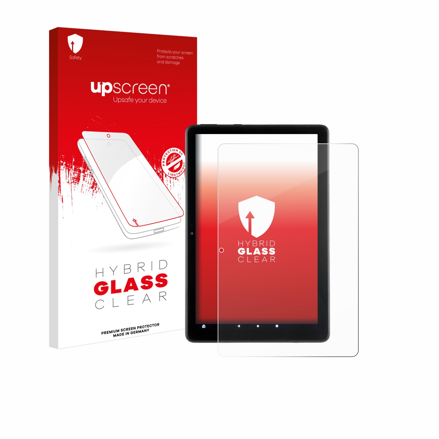 čirá skleněná fólie upscreen Hybrid Glas pro Amazon Fire HD 10 2021 (11. Gen.)