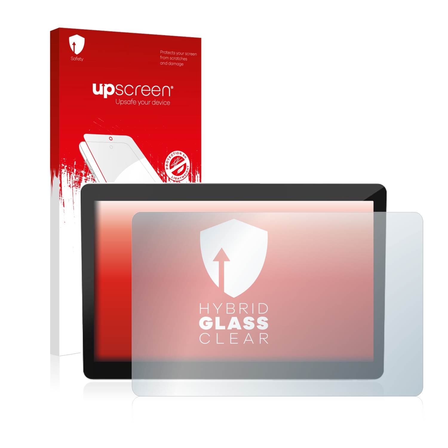 čirá skleněná fólie upscreen Hybrid Glas pro Elo TouchSystems Elo E611296
