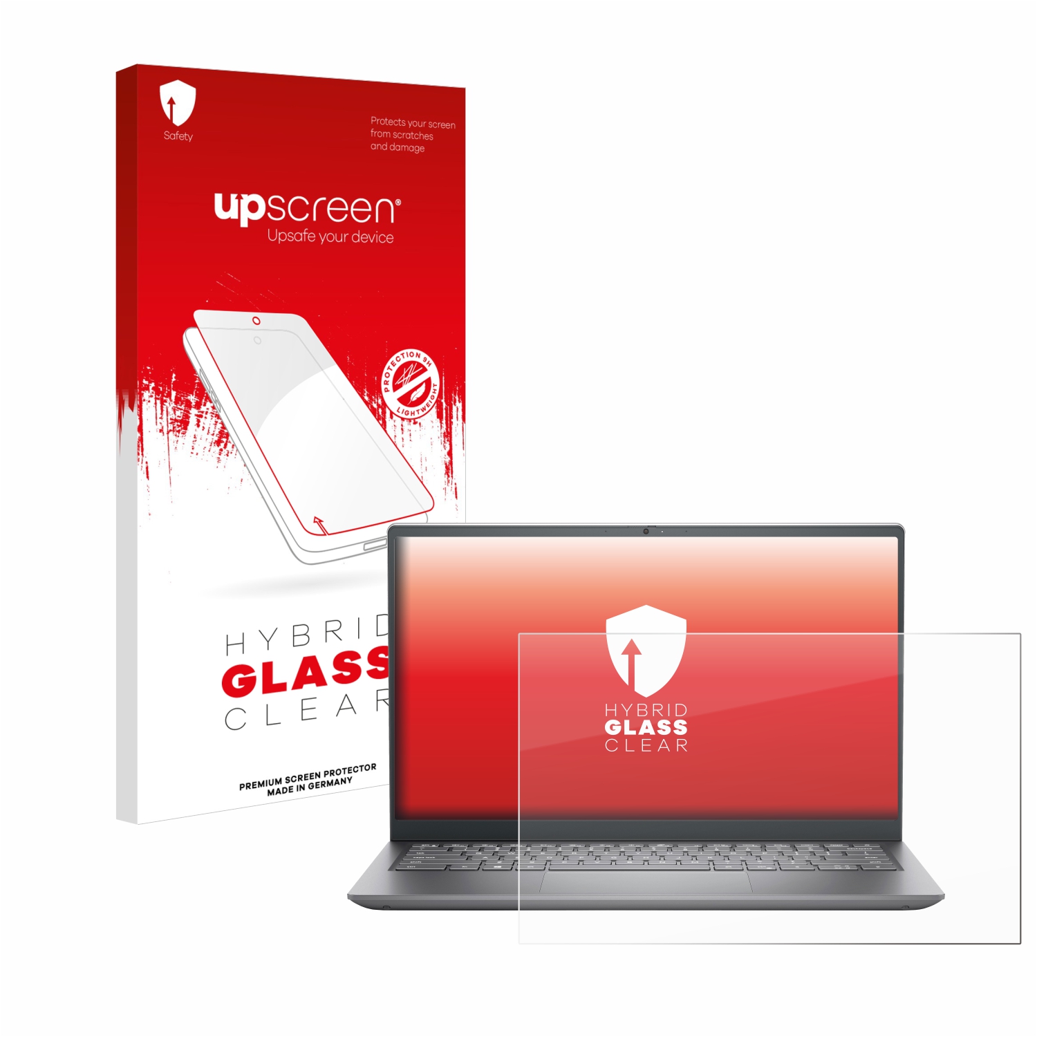 čirá skleněná fólie upscreen Hybrid Glas pro Dell Inspiron 14 5410 2-in-1