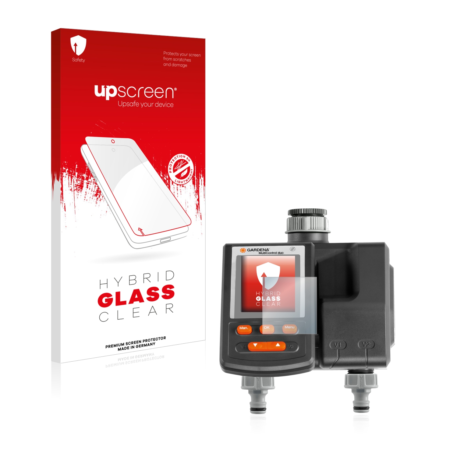 čirá skleněná fólie upscreen Hybrid Glas pro Gardena MultiControl duo