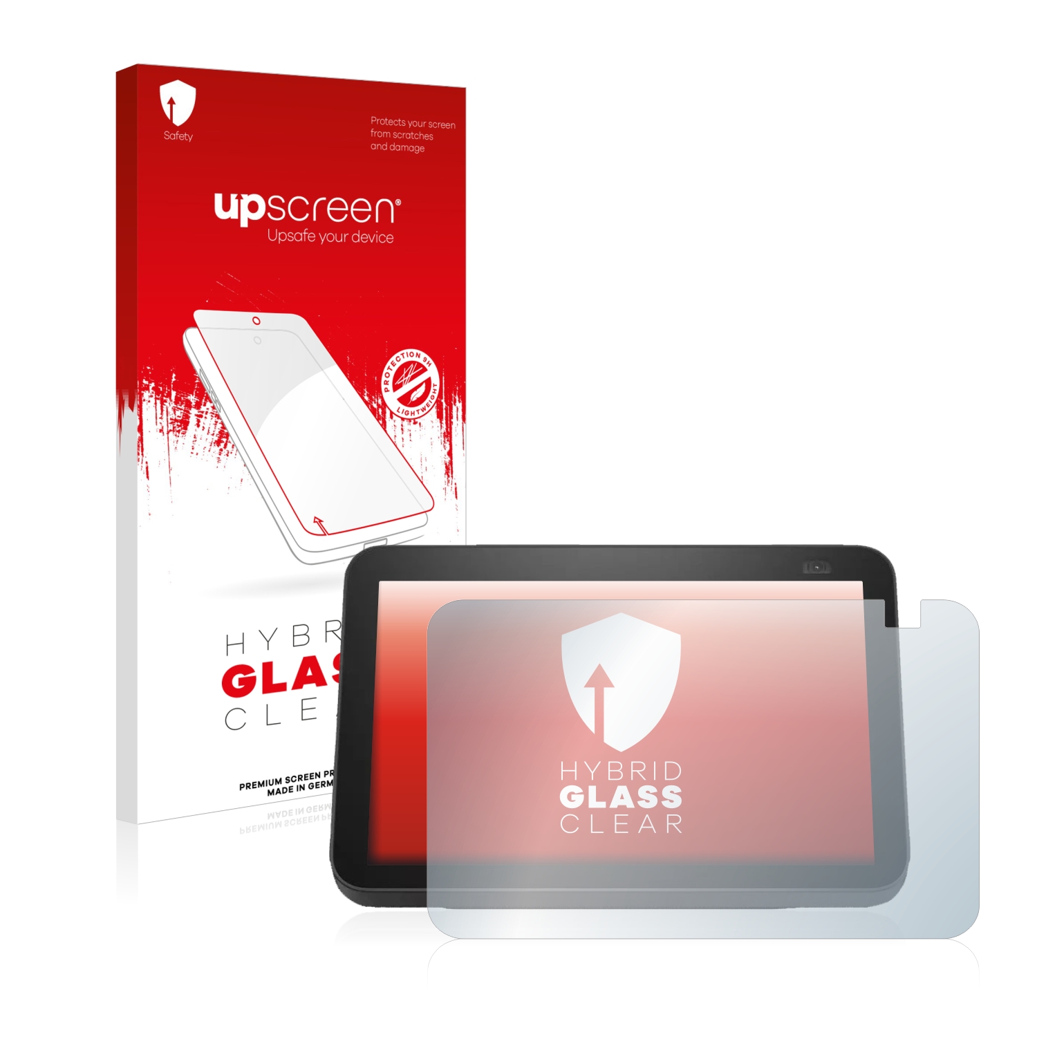 čirá skleněná fólie upscreen Hybrid Glas pro Amazon Echo Show 8 2021 (2. Gen.)