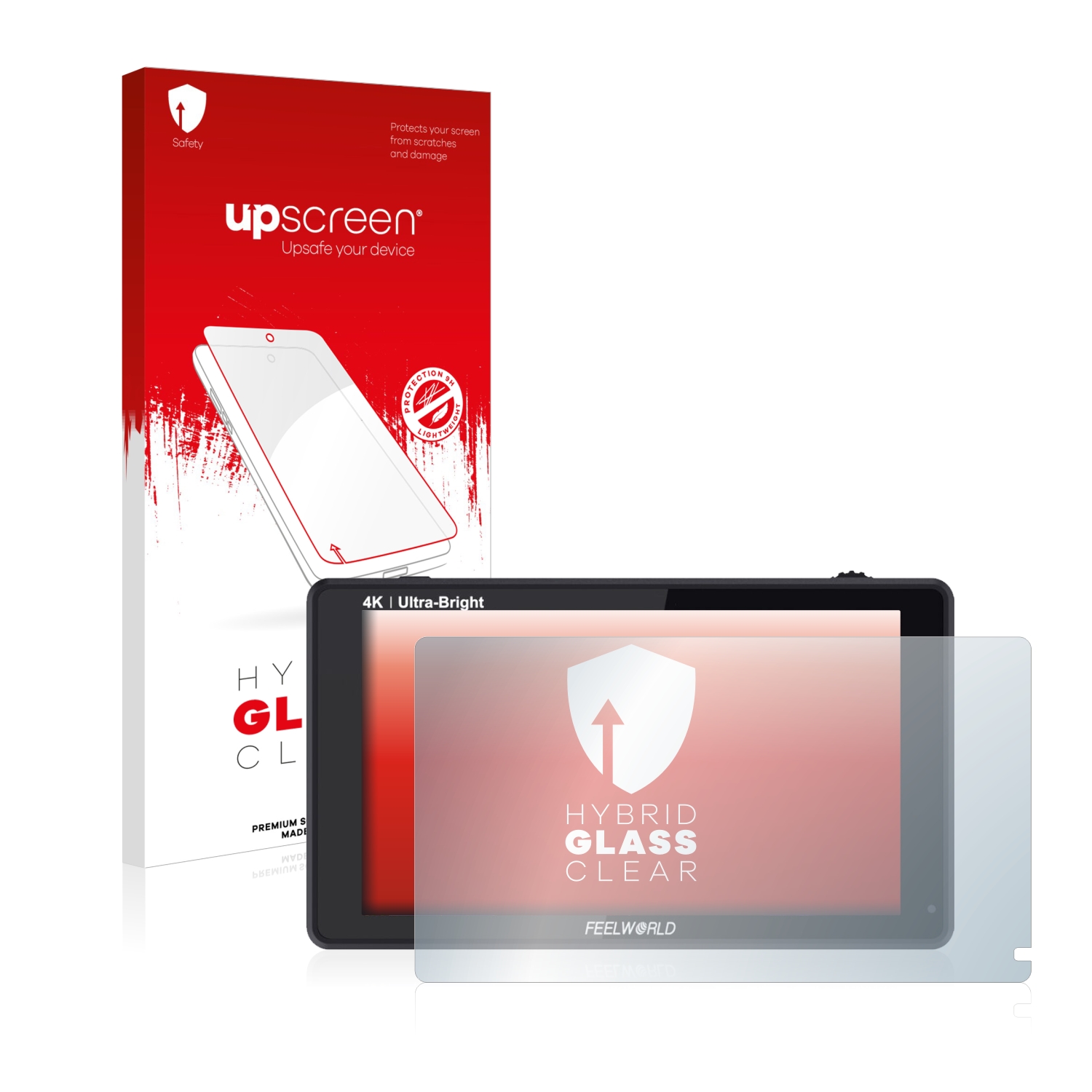 čirá skleněná fólie upscreen Hybrid Glas pro Feelworld LUT6 6