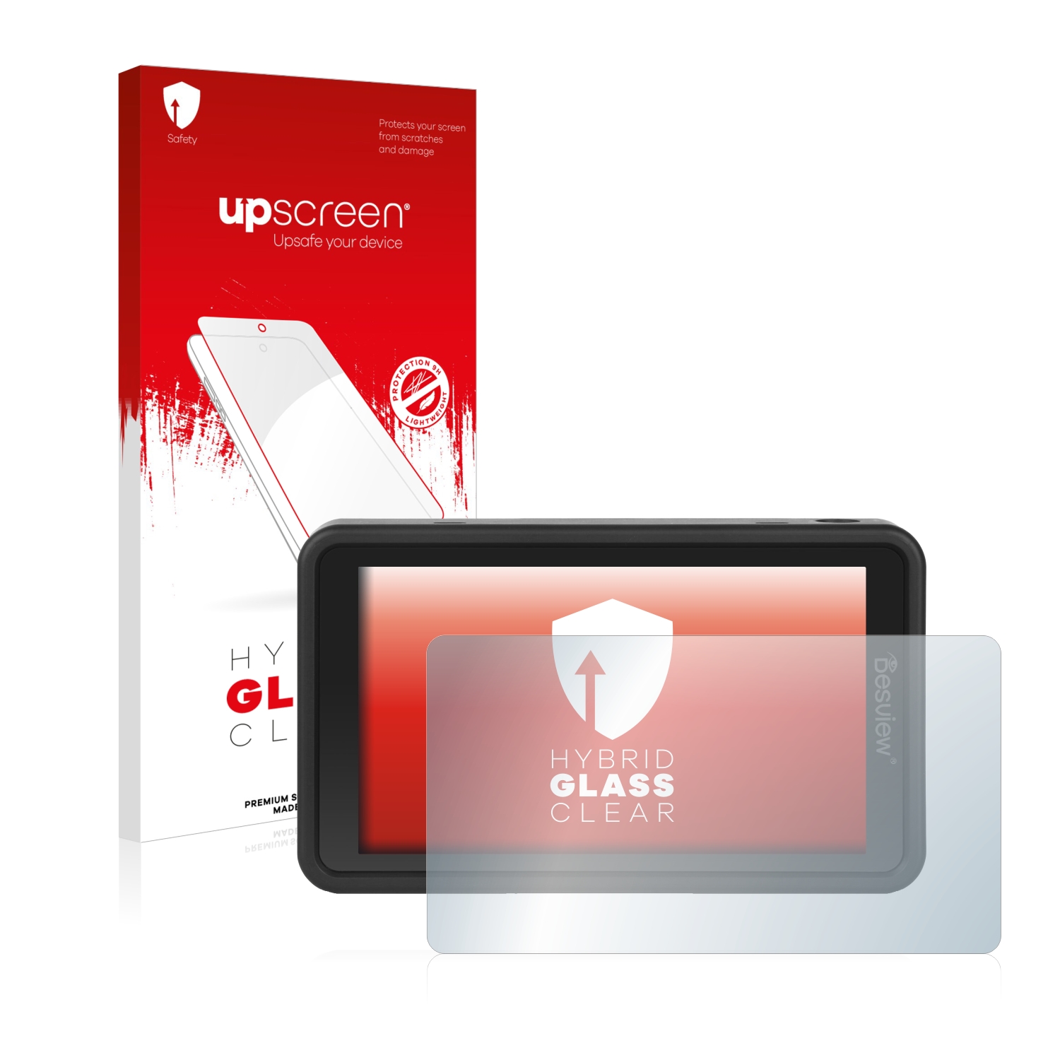 čirá skleněná fólie upscreen Hybrid Glas pro Desview R5 5.5
