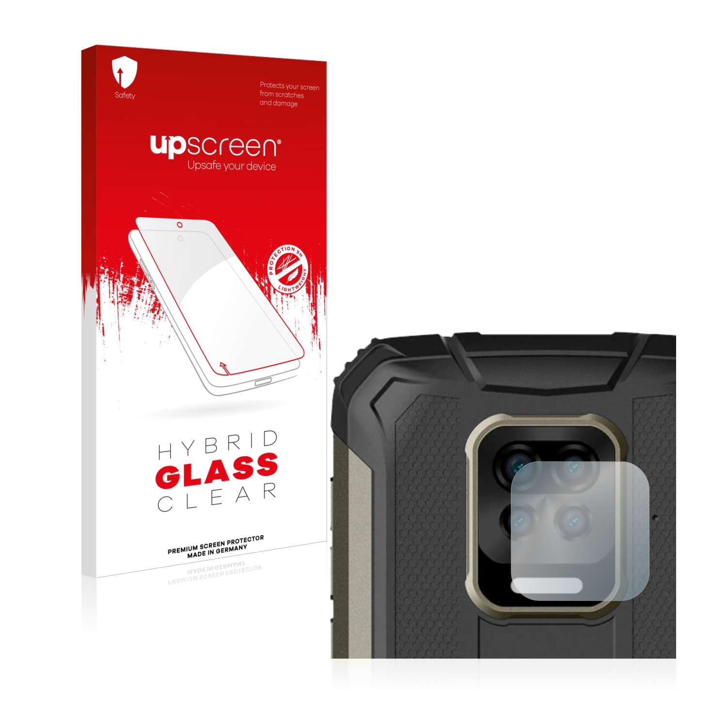 čirá skleněná fólie upscreen Hybrid Glas pro Doogee S59 (pouze kamera)