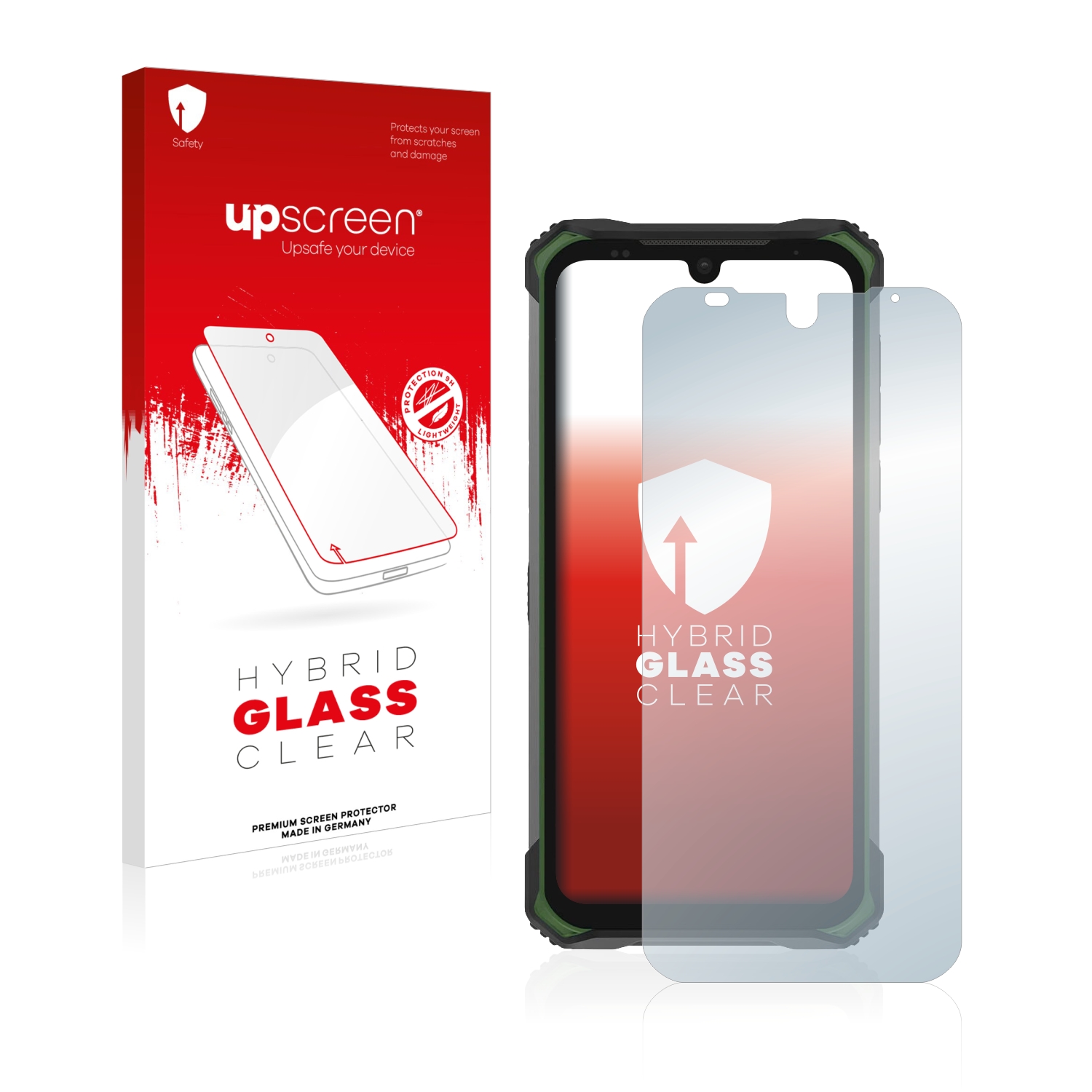 čirá skleněná fólie upscreen Hybrid Glas pro Doogee S86 Pro