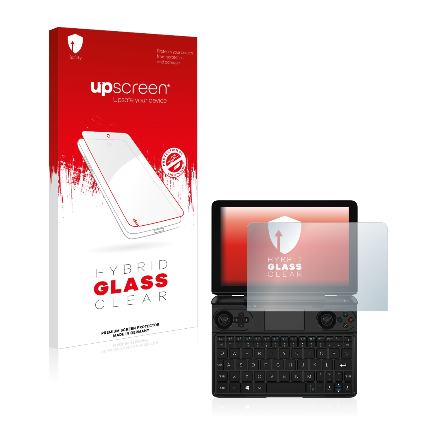 čirá skleněná fólie upscreen Hybrid Glas pro GPD Win Max 2021