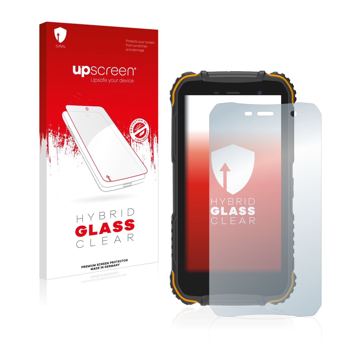 čirá skleněná fólie upscreen Hybrid Glas pro Doogee S35