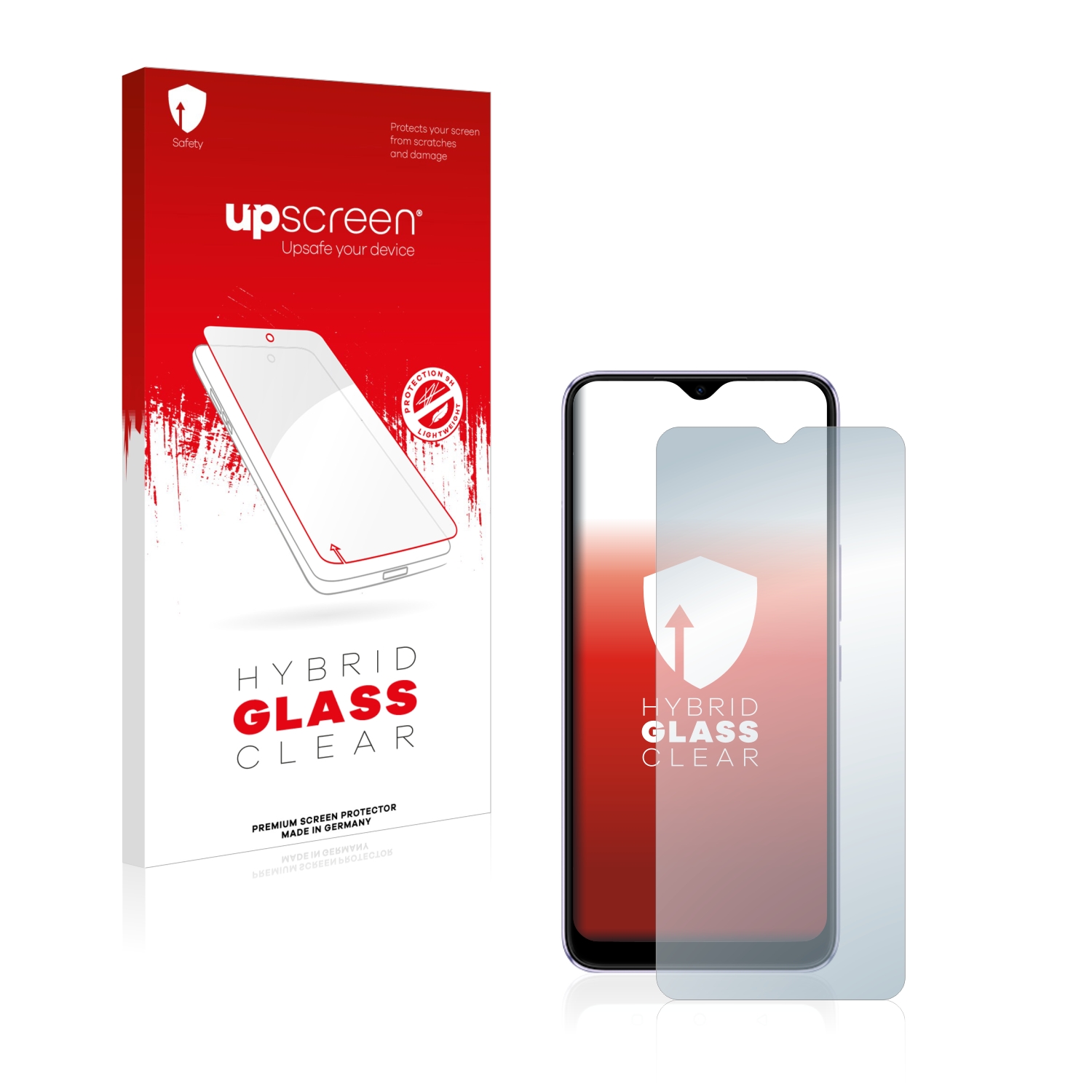 čirá skleněná fólie upscreen Hybrid Glas pro Infinix Hot 10i