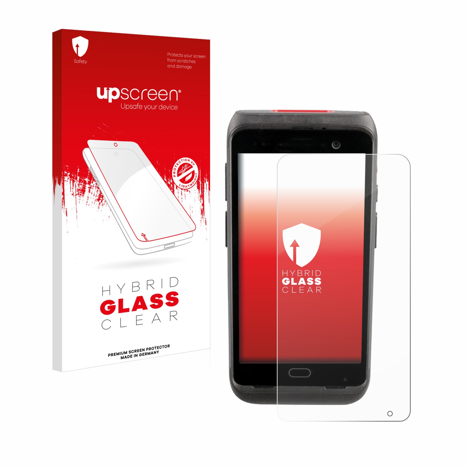 čirá skleněná fólie upscreen Hybrid Glas pro Honeywell CT40 XP
