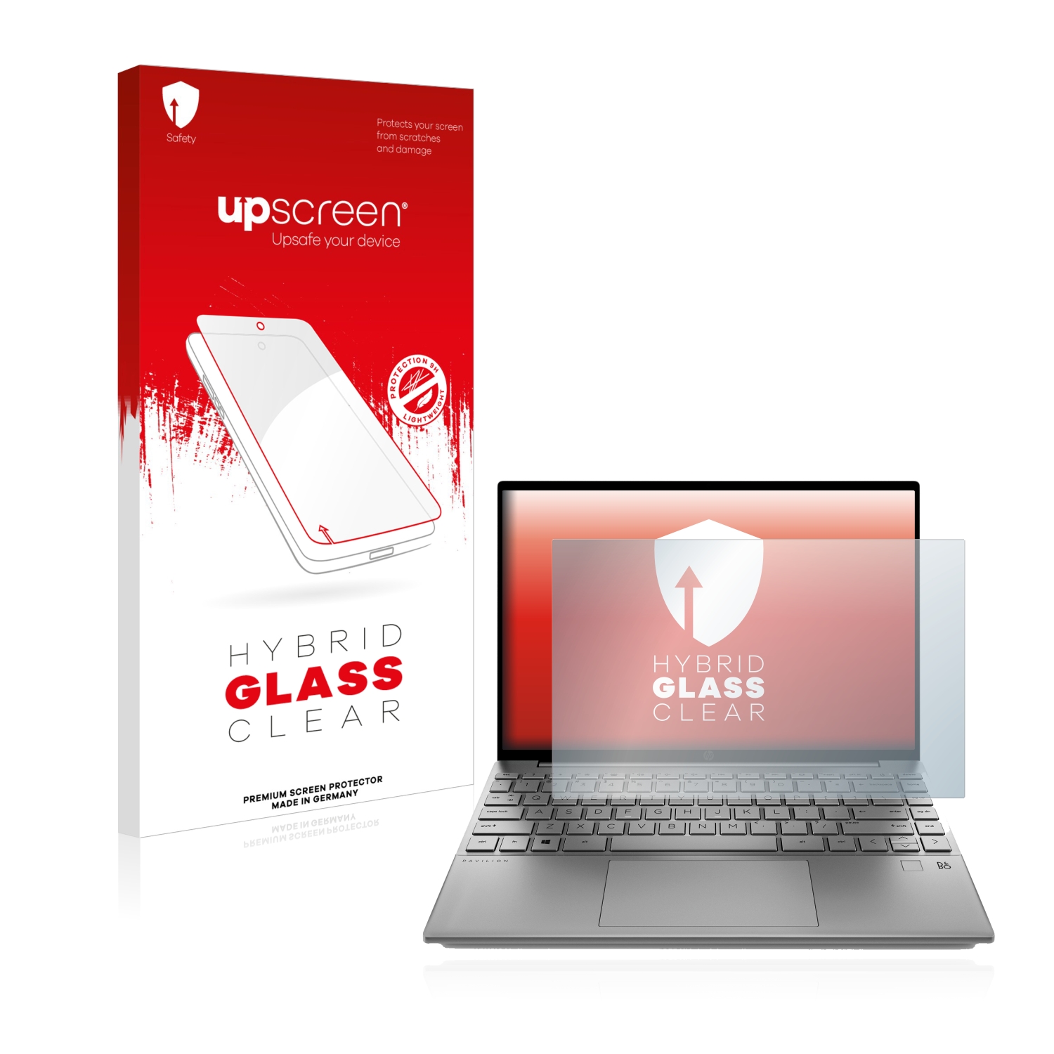 čirá skleněná fólie upscreen Hybrid Glas pro HP Pavilion Aero 13