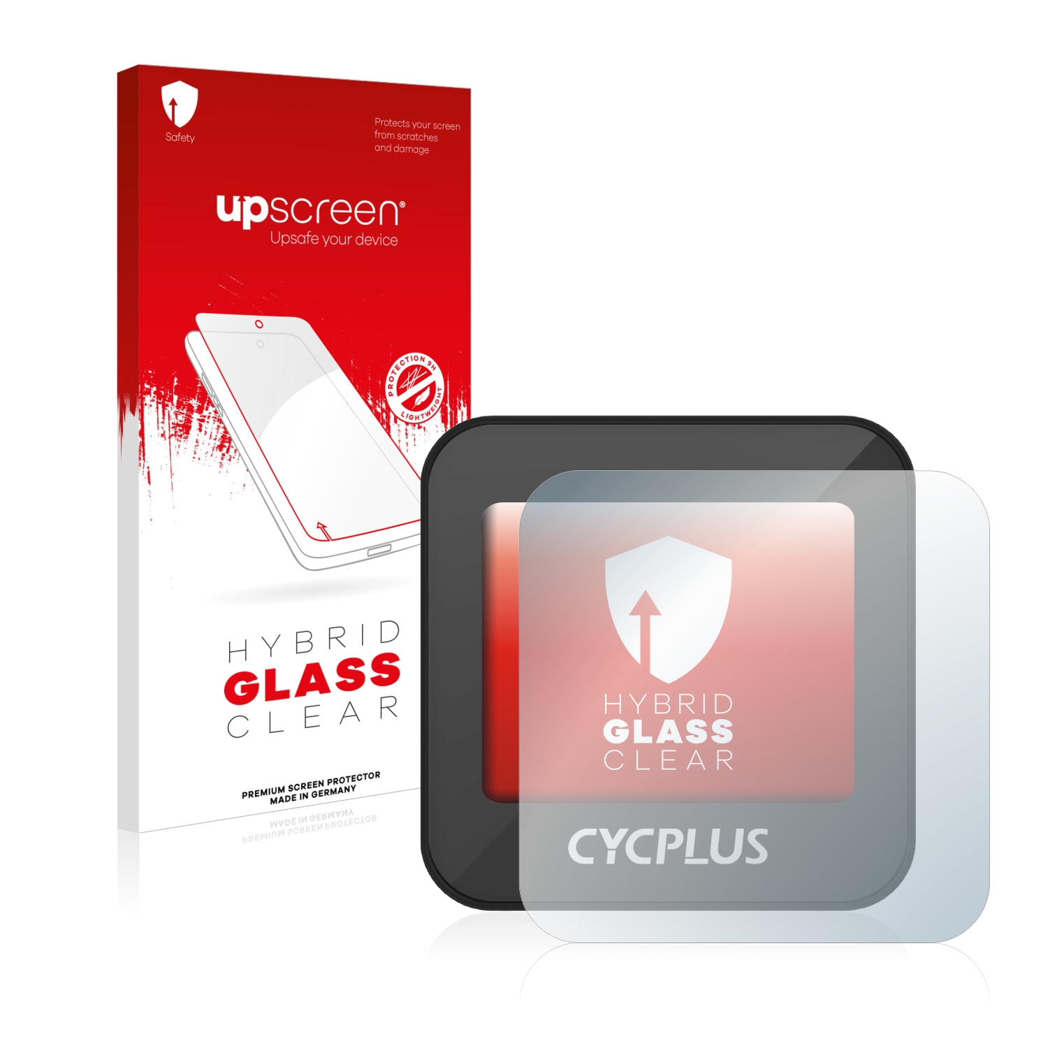 čirá skleněná fólie upscreen Hybrid Glas pro Cycplus GPS G1 Mini