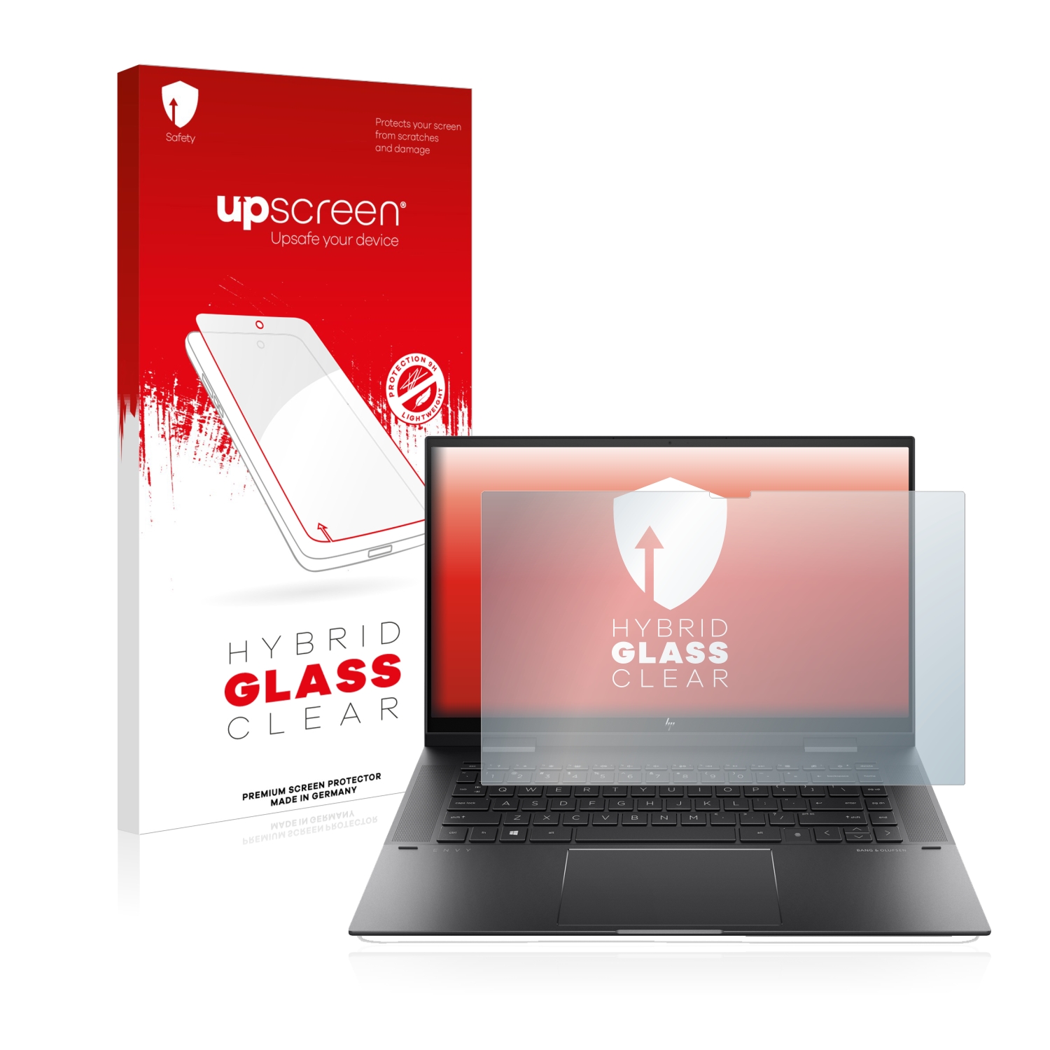čirá skleněná fólie upscreen Hybrid Glas pro HP Envy x360 (15-eX) (359 mm x 228.2 mm)