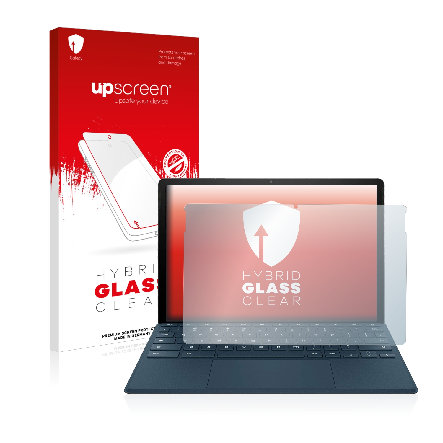 čirá skleněná fólie upscreen Hybrid Glas pro HP Chromebook x2 11