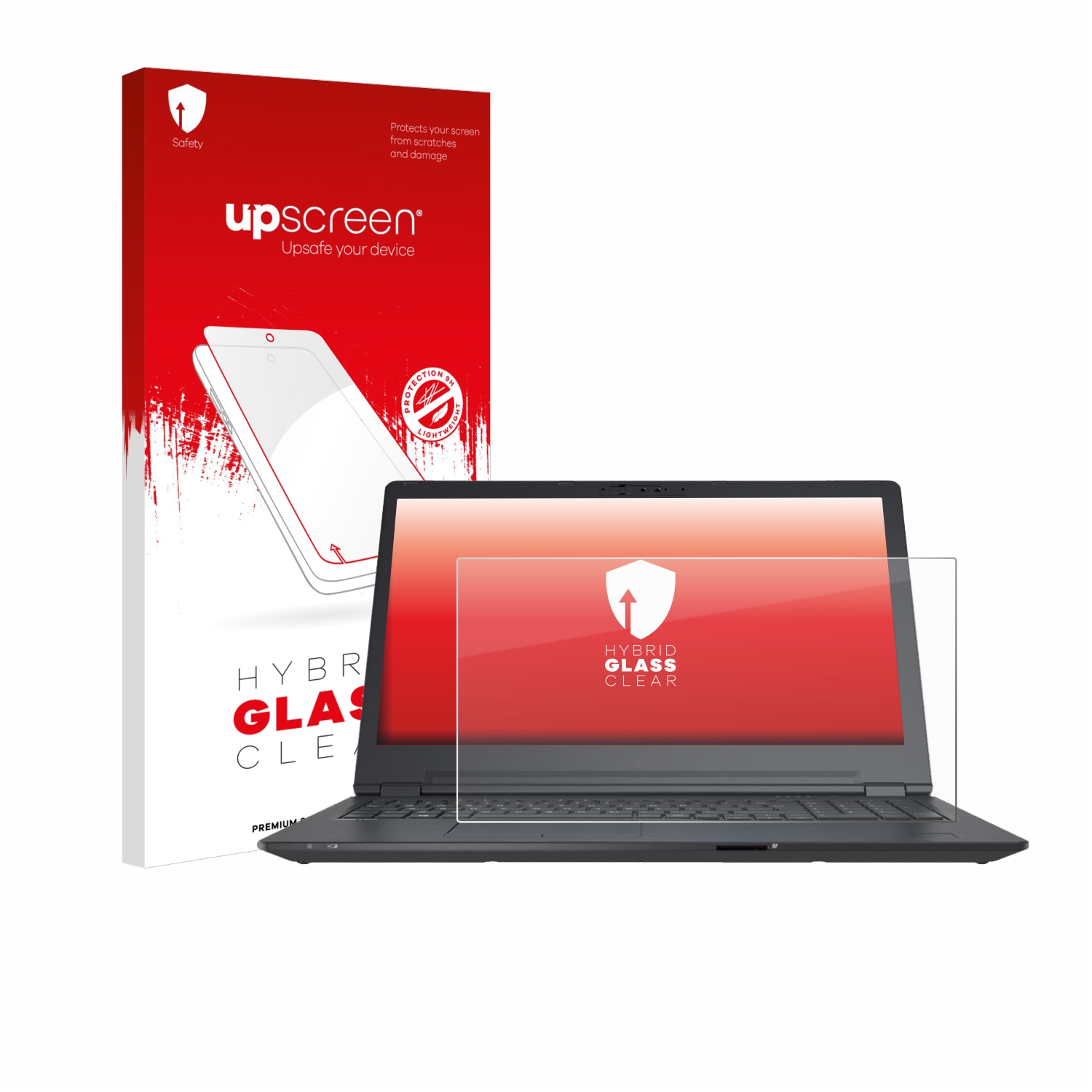 čirá skleněná fólie upscreen Hybrid Glas pro Fujitsu Lifebook U7510