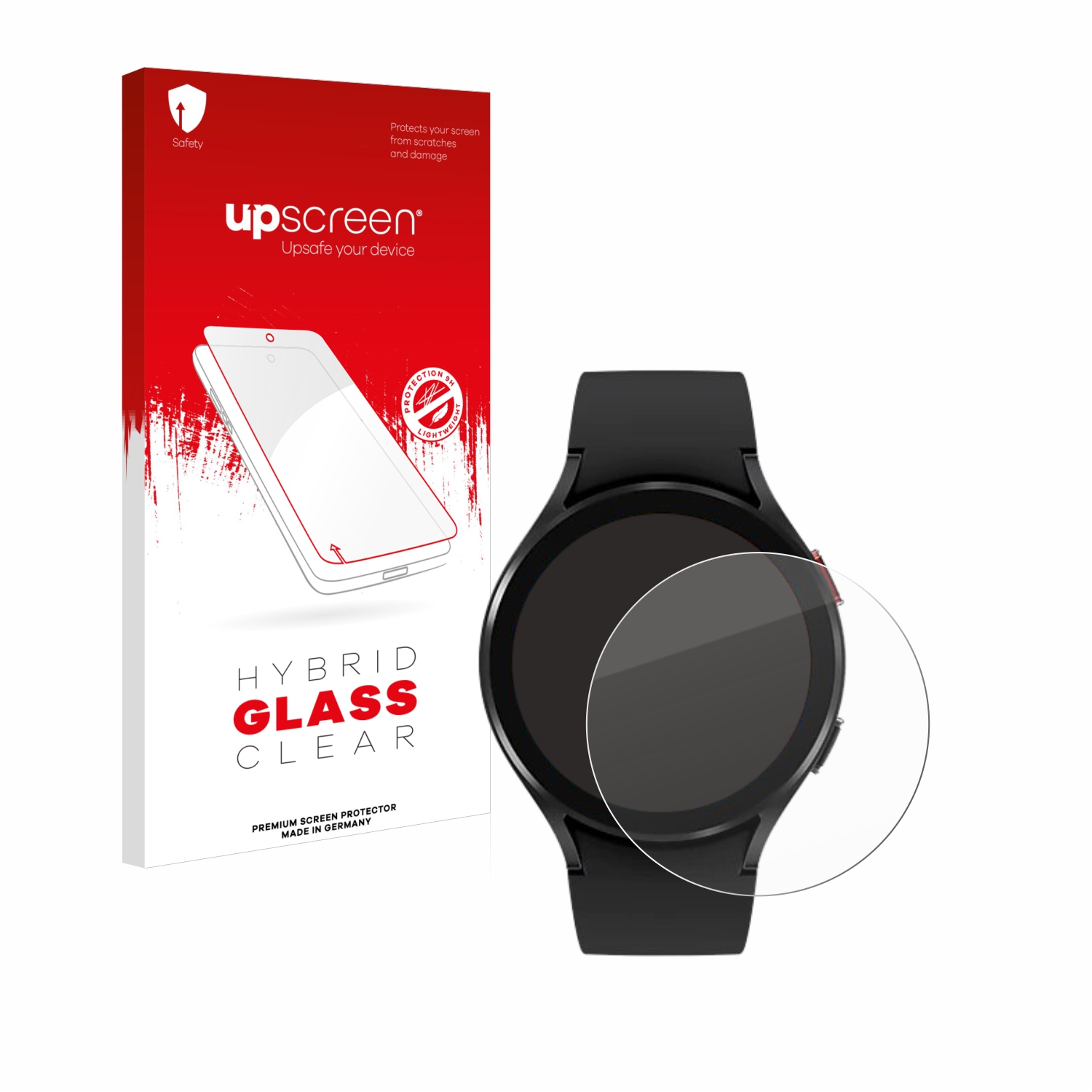 čirá skleněná fólie upscreen Hybrid Glas pro Samsung Galaxy Watch 4 (44mm)