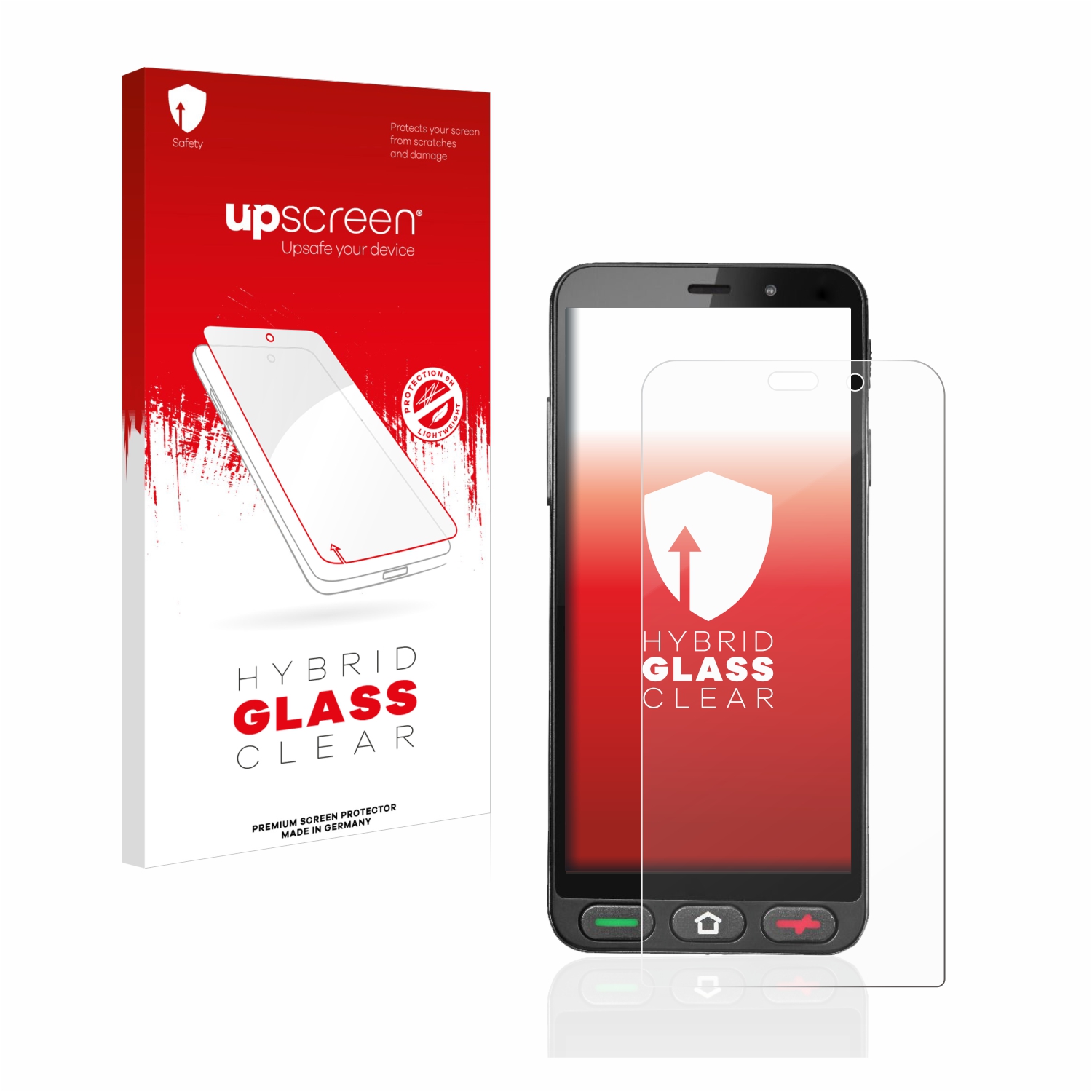 čirá skleněná fólie upscreen Hybrid Glas pro Brondi Amico S Nero