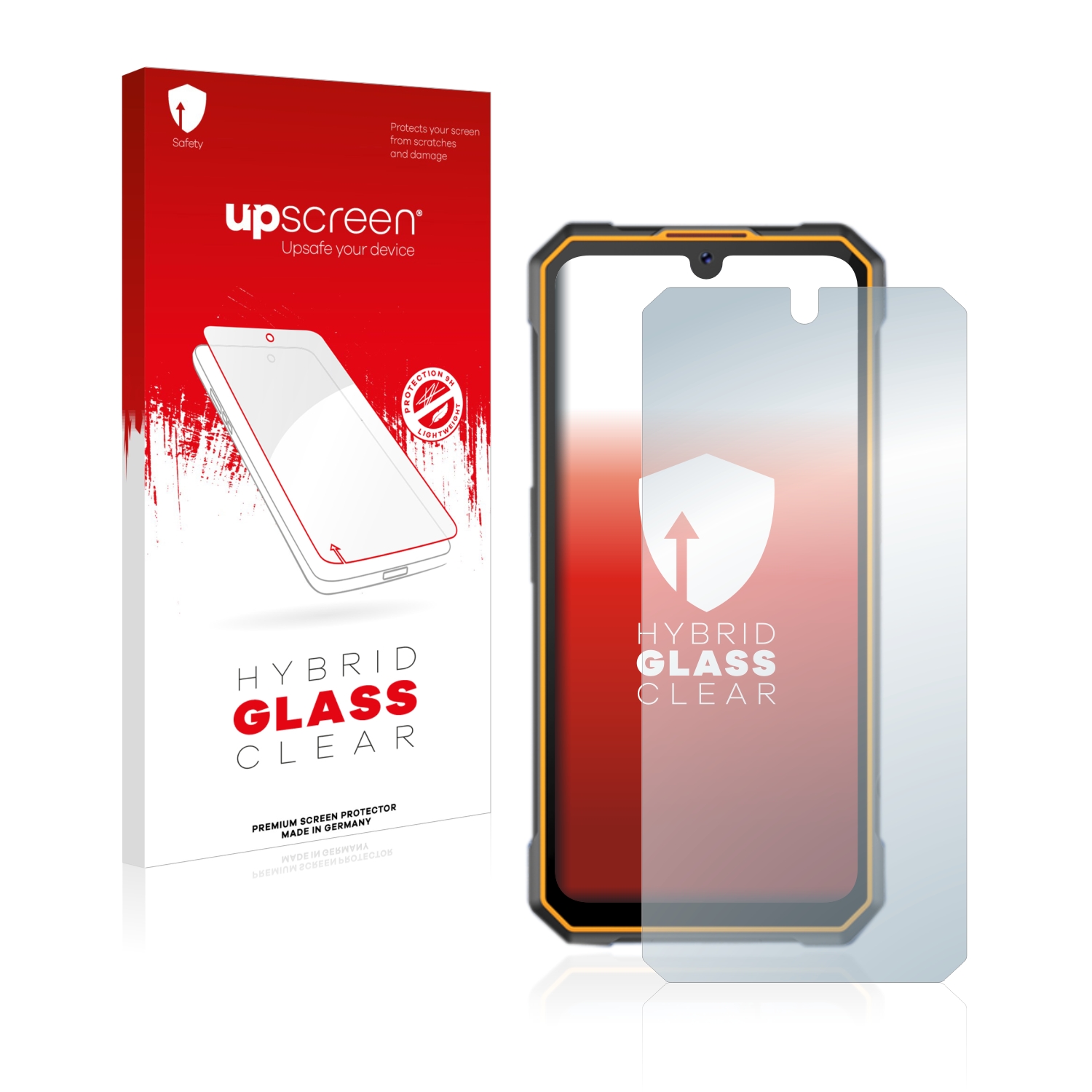 čirá skleněná fólie upscreen Hybrid Glas pro Cubot King Kong 5