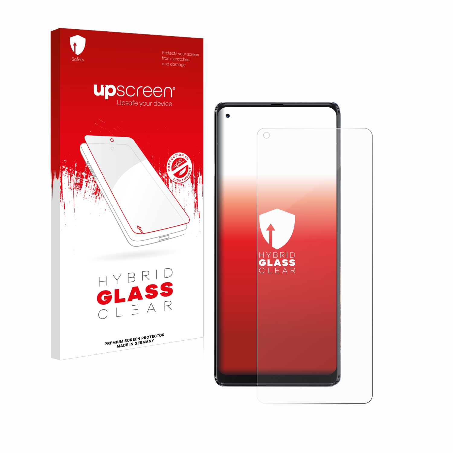 čirá skleněná fólie upscreen Hybrid Glas pro Cubot Max 3