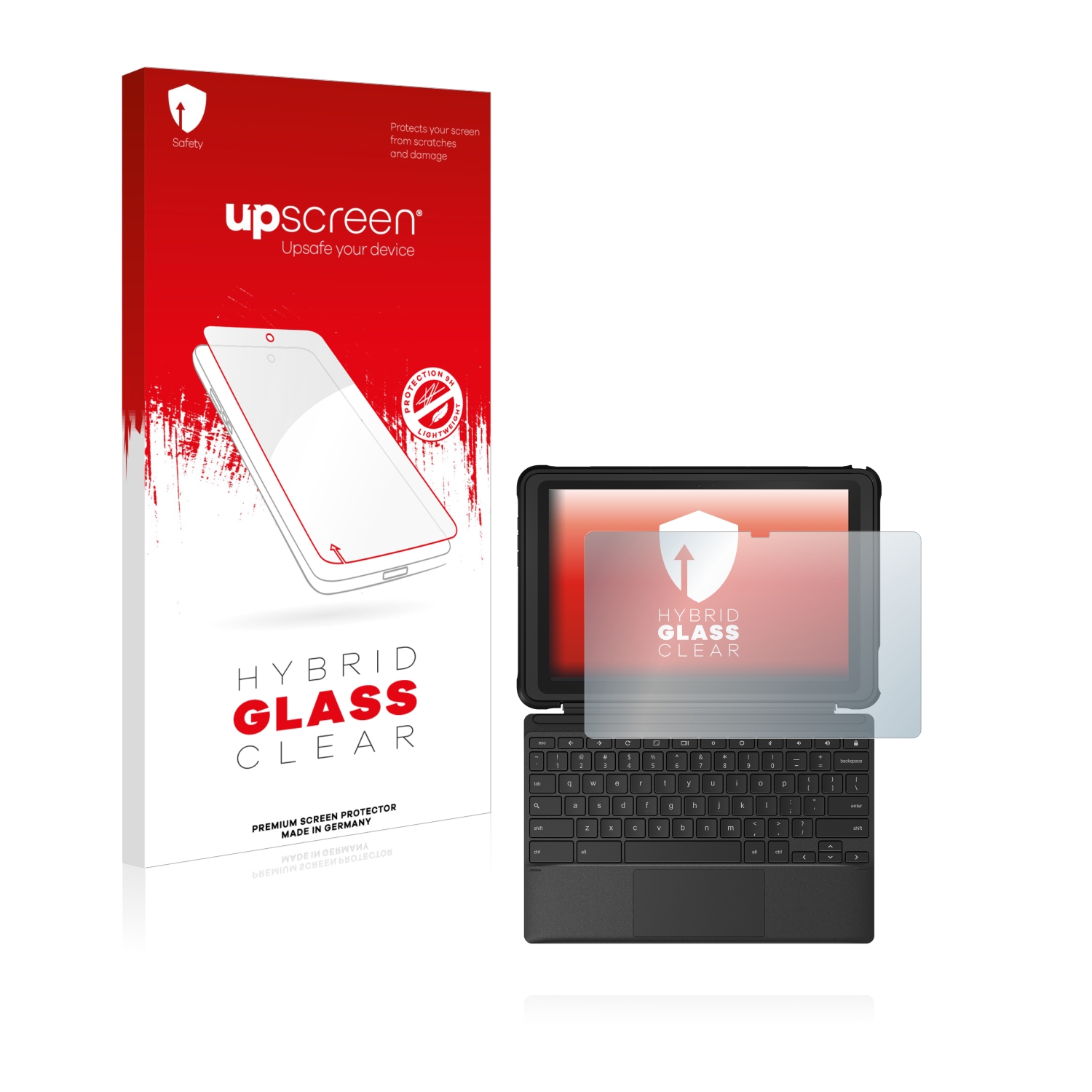 čirá skleněná fólie upscreen Hybrid Glas pro ASUS Chromebook Detachable CZ1