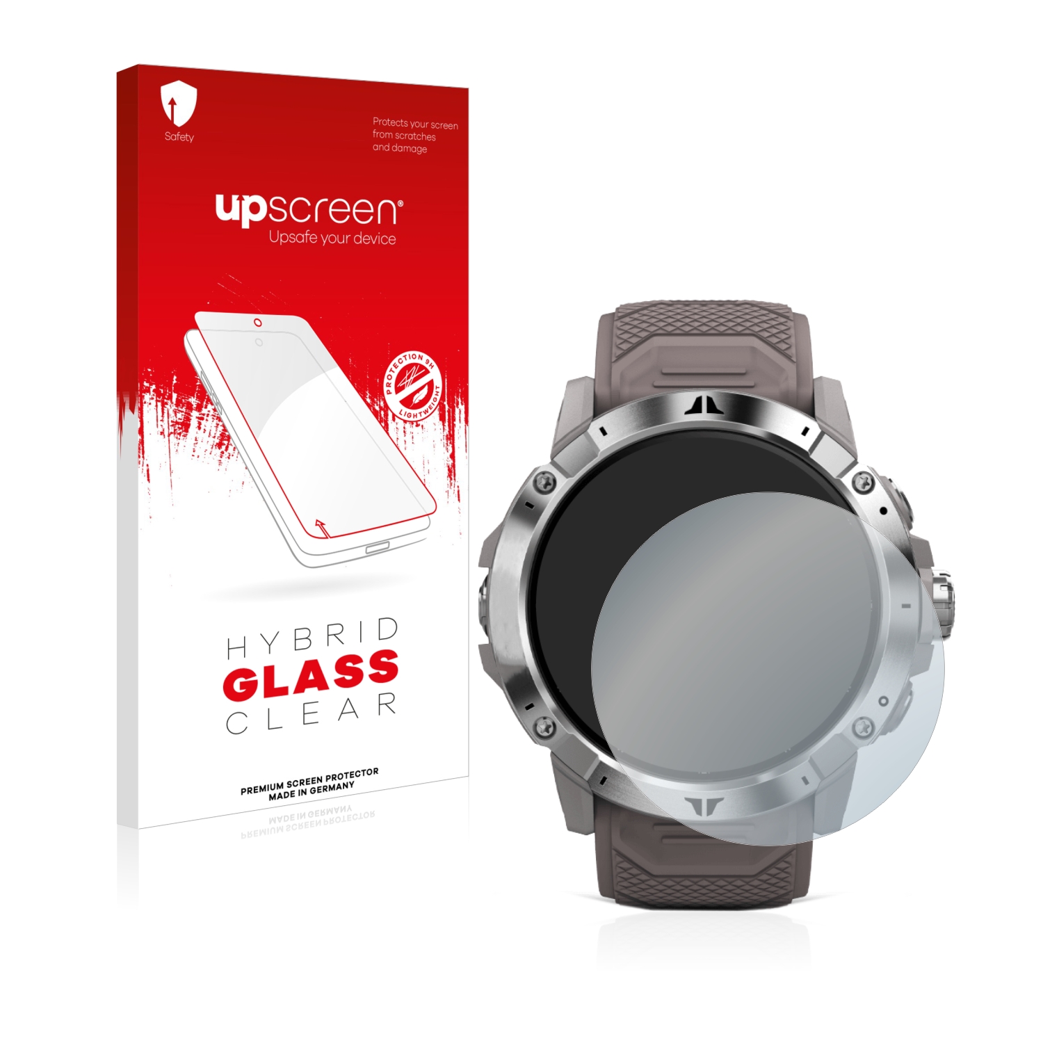 čirá skleněná fólie upscreen Hybrid Glas pro Coros Vertix 2