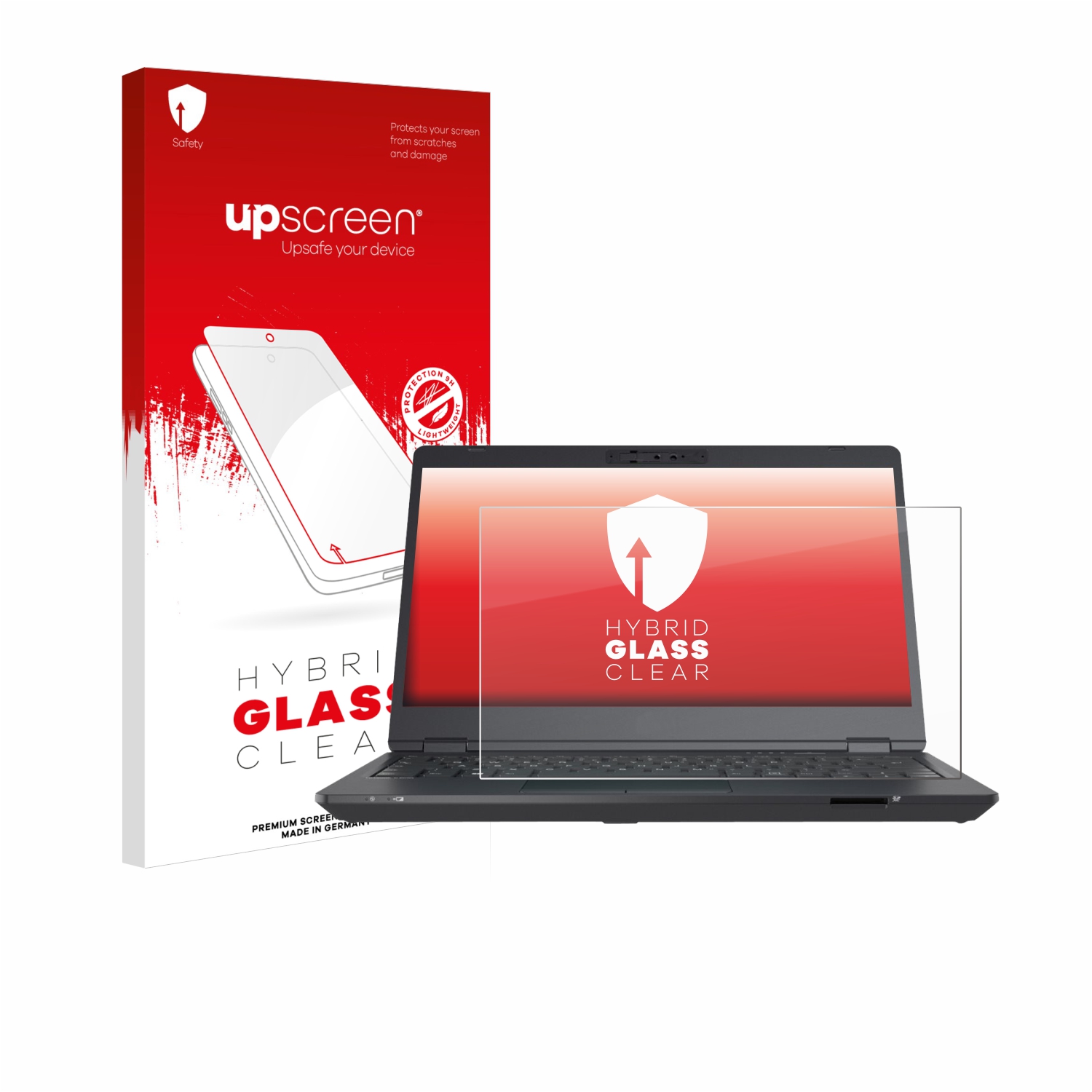 čirá skleněná fólie upscreen Hybrid Glas pro Fujitsu Lifebook U7311