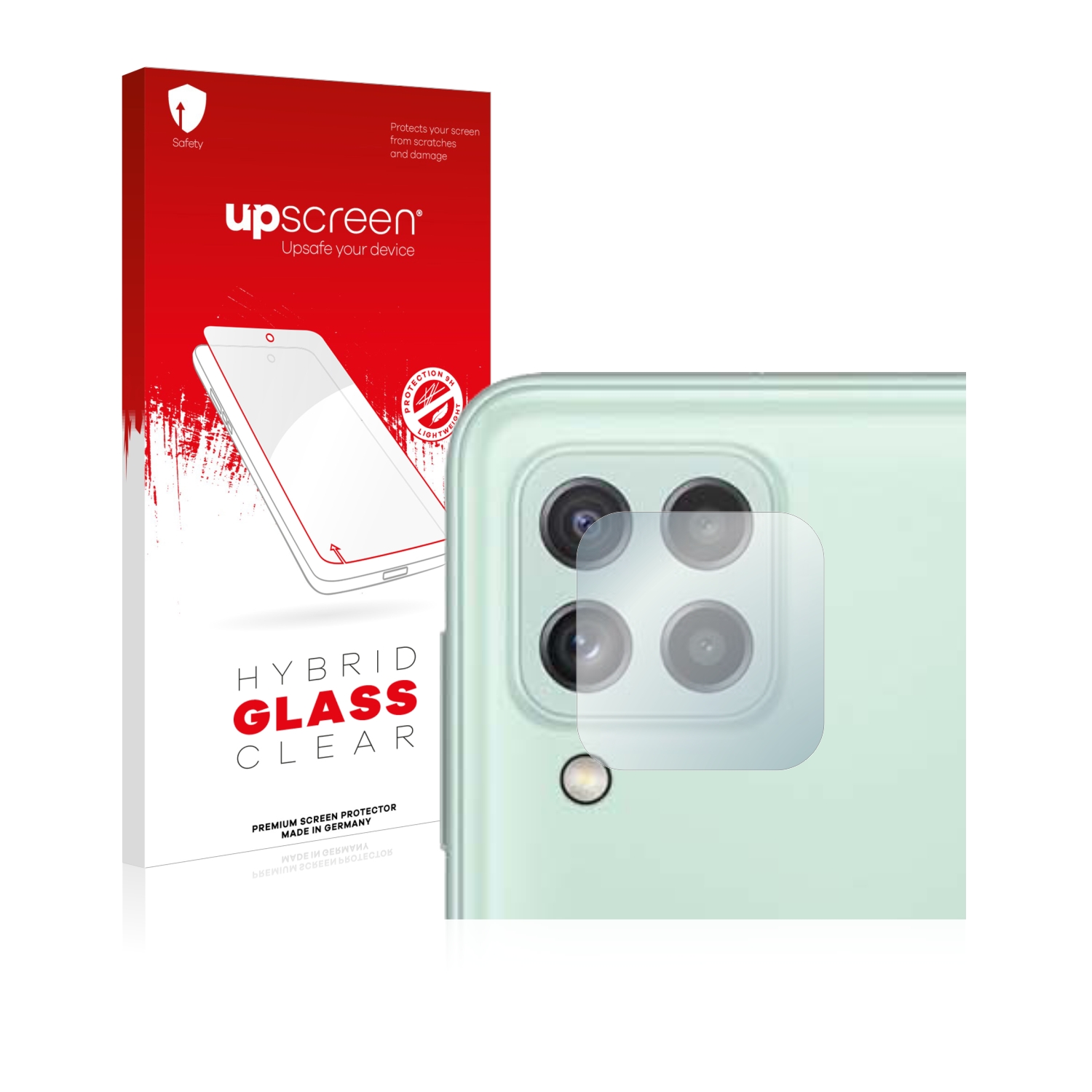 čirá skleněná fólie upscreen Hybrid Glas pro Samsung Galaxy A22 4G (pouze kamera)
