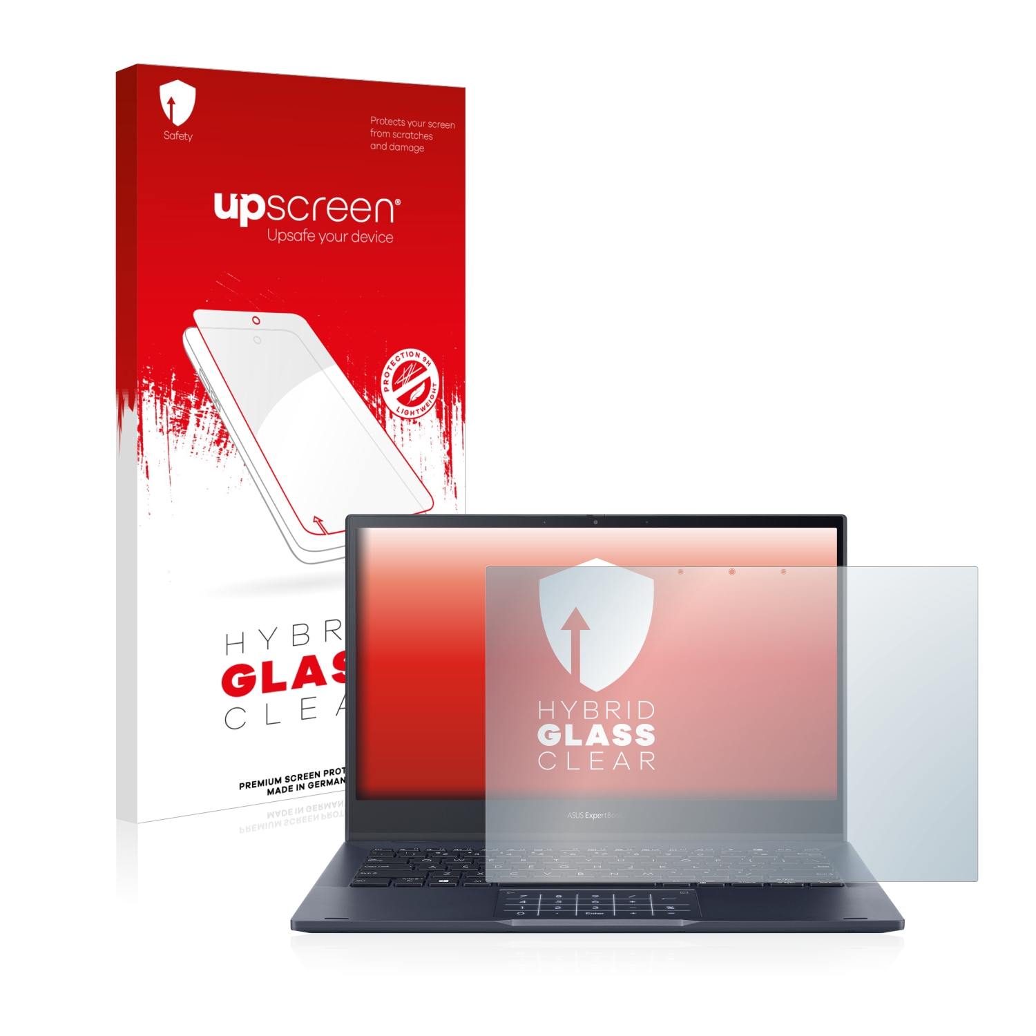 čirá skleněná fólie upscreen Hybrid Glas pro ASUS ExpertBook B5 Flip OLED