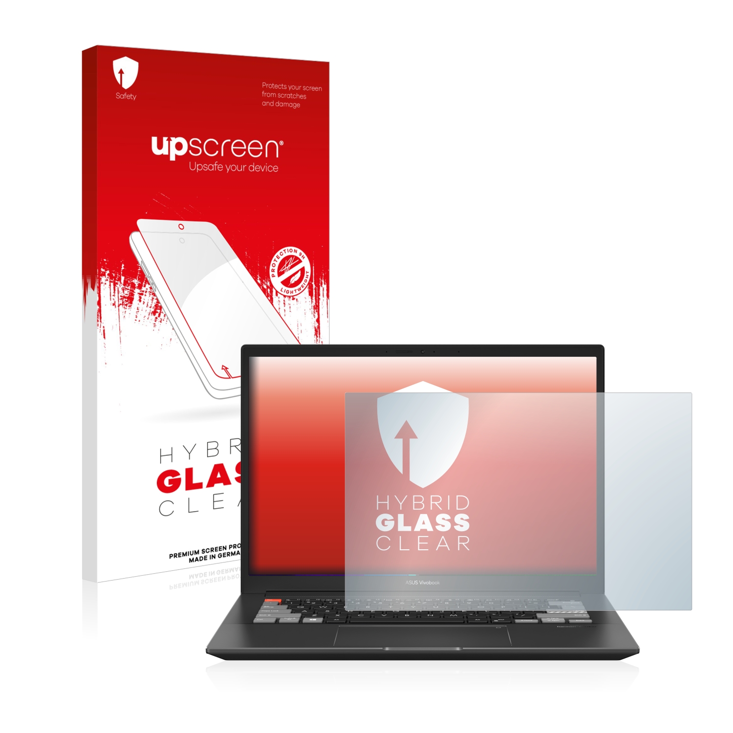 čirá skleněná fólie upscreen Hybrid Glas pro ASUS VivoBook Pro 14X OLED