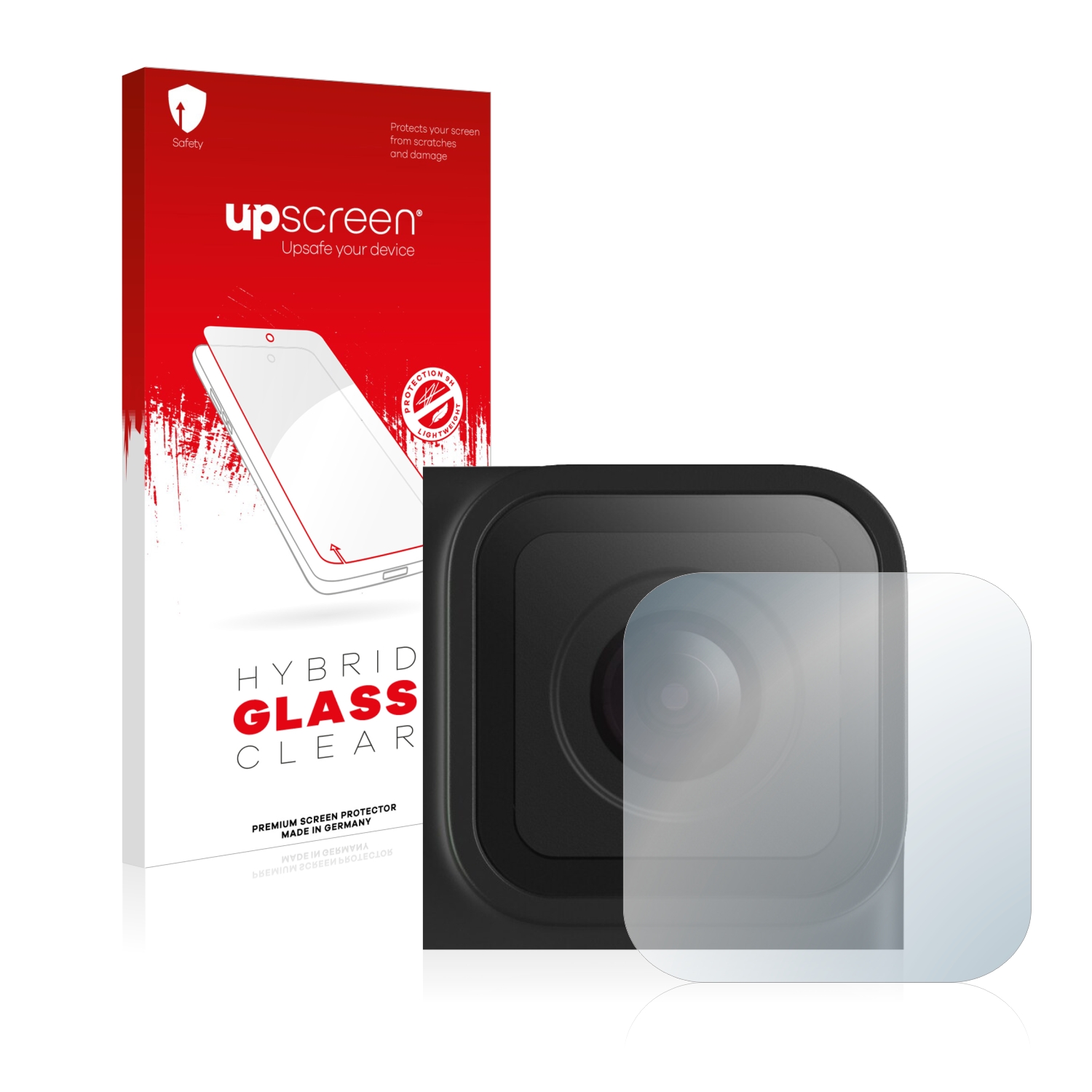 čirá skleněná fólie upscreen Hybrid Glas pro GoPro Hero 10 Black čočka (objektiv)