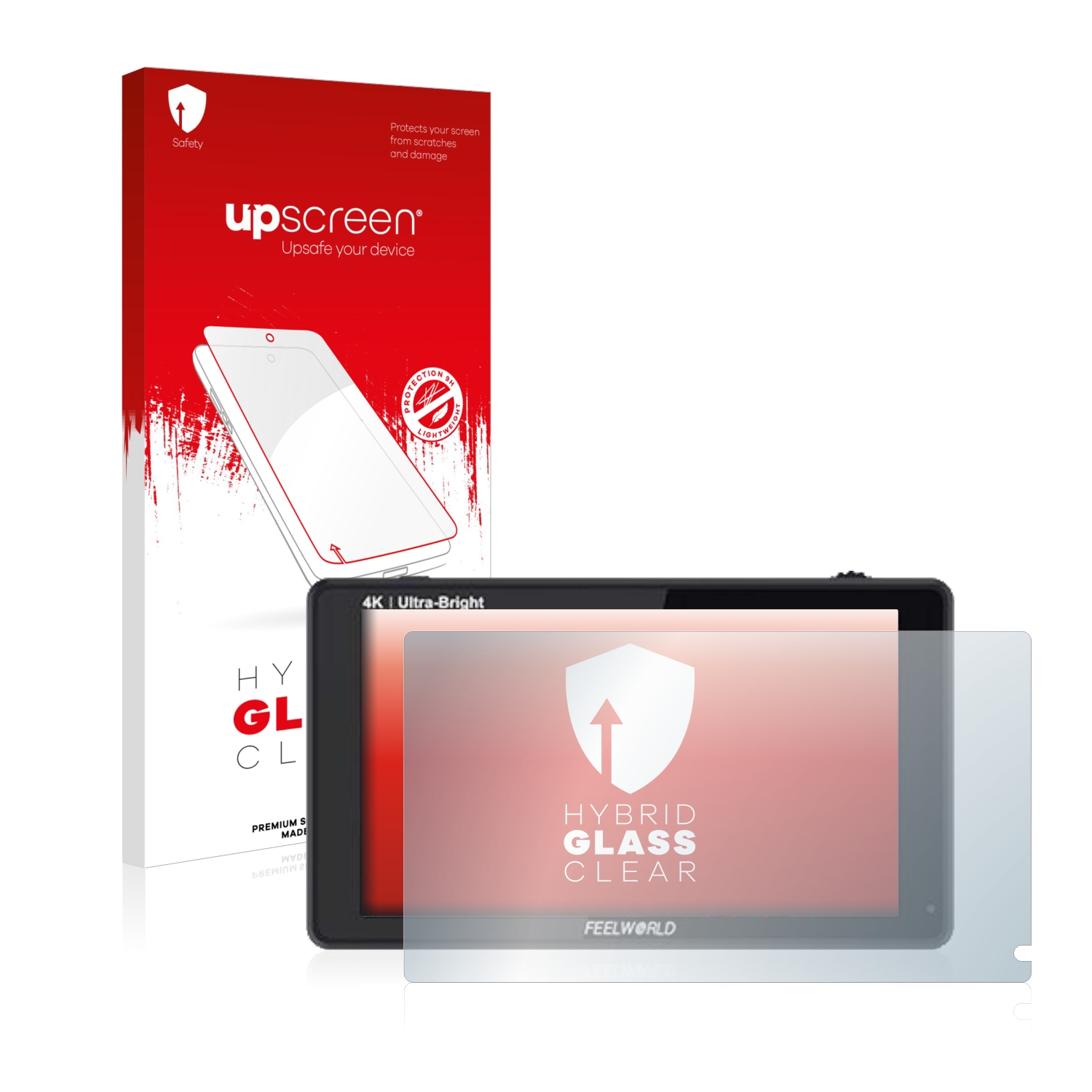 čirá skleněná fólie upscreen Hybrid Glas pro Feelworld LUT6S 6