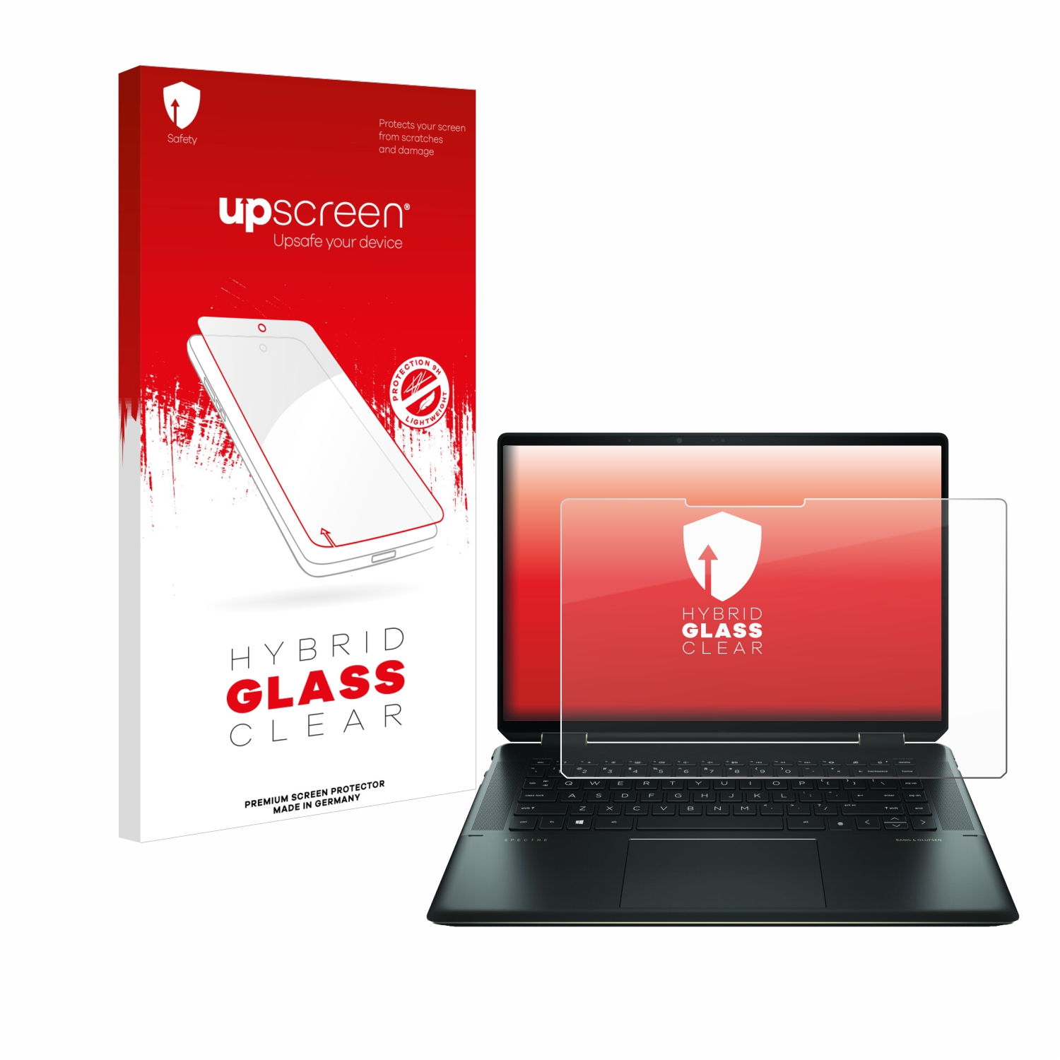 čirá skleněná fólie upscreen Hybrid Glas pro HP Spectre x360 16 2-in-1 2021