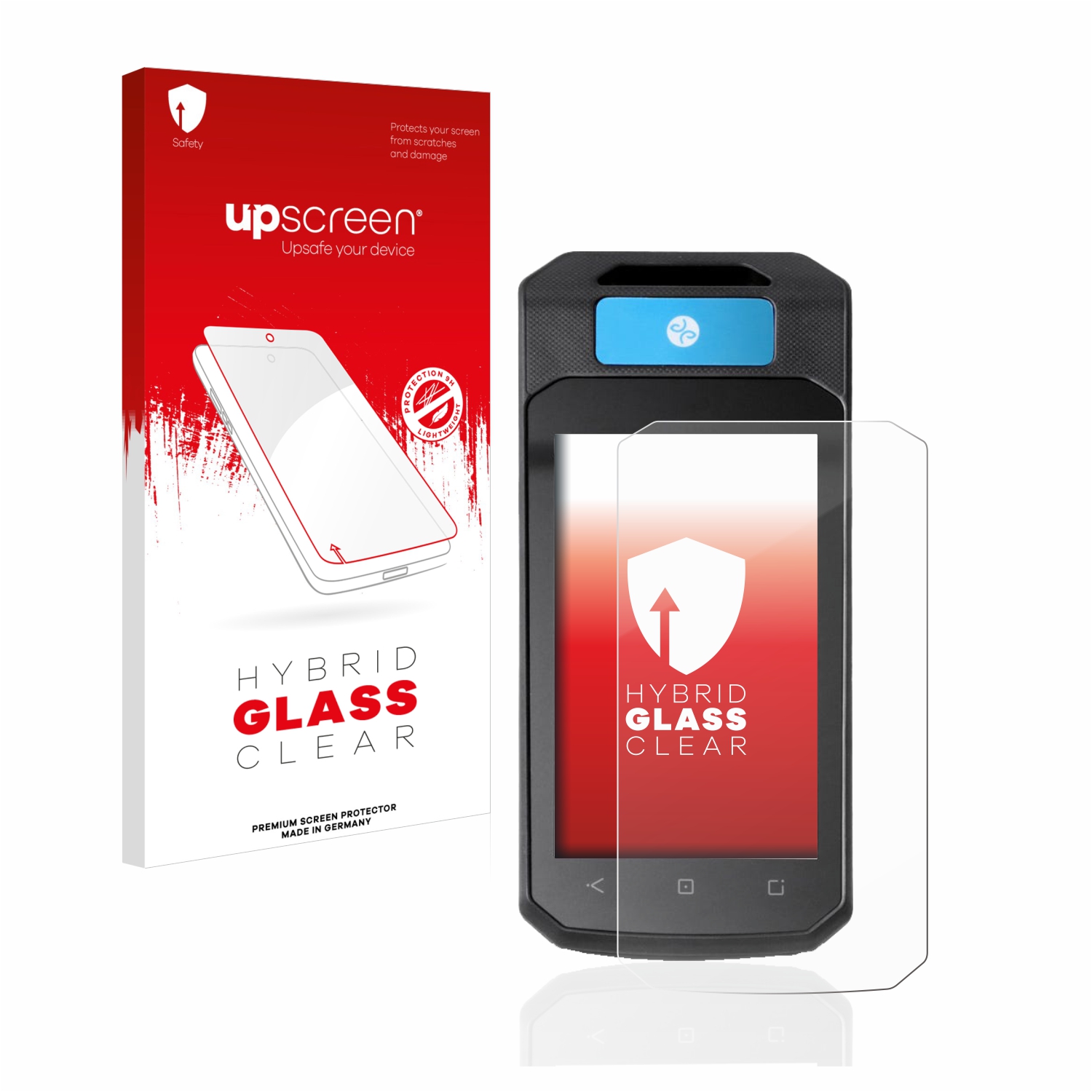 čirá skleněná fólie upscreen Hybrid Glas pro Accu-Chek Insight mit DBLG1